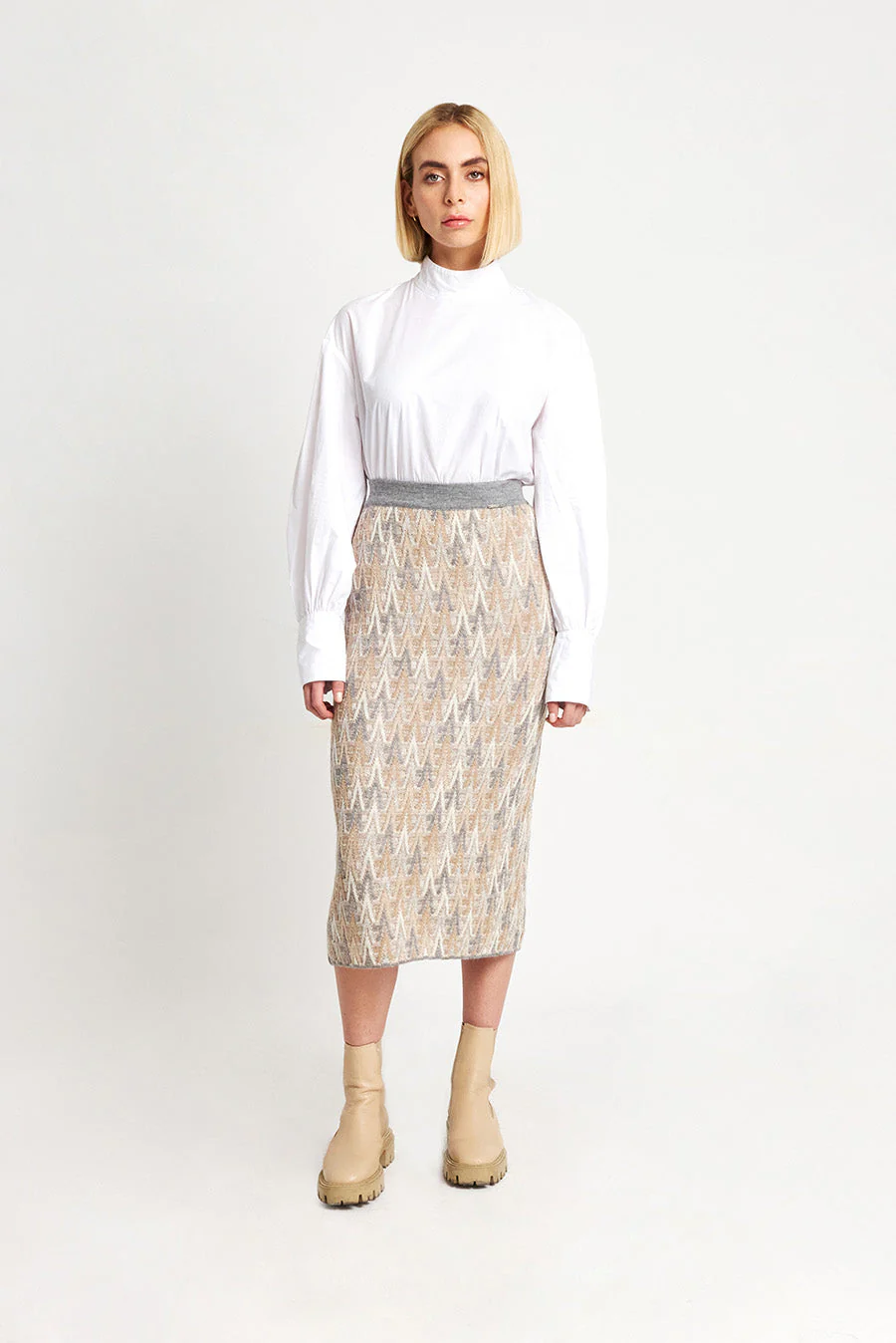 Welcome Skirt Baby Alpaca Color Nuage - Image 2