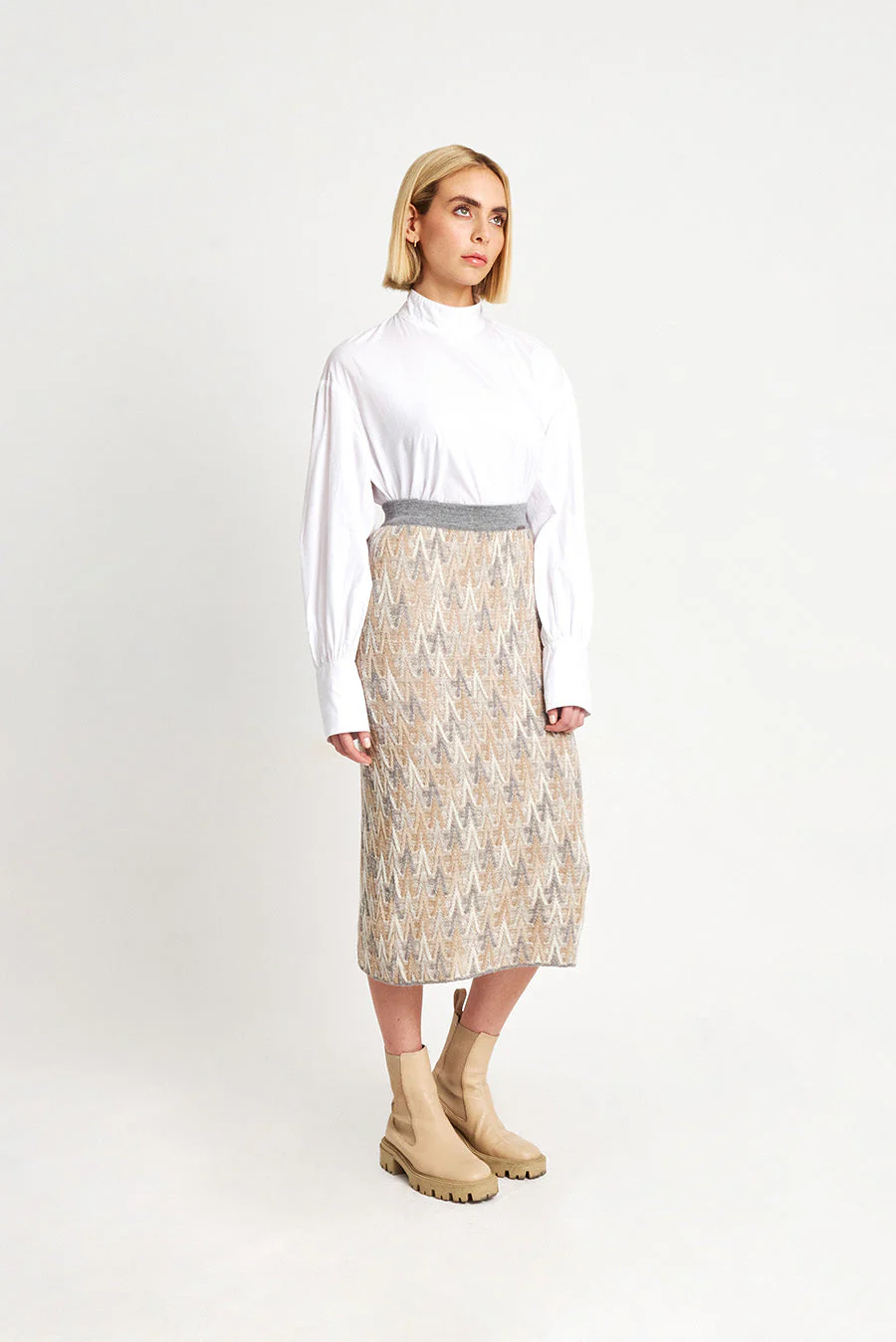 Welcome Skirt Baby Alpaca Color Nuage - Image 4