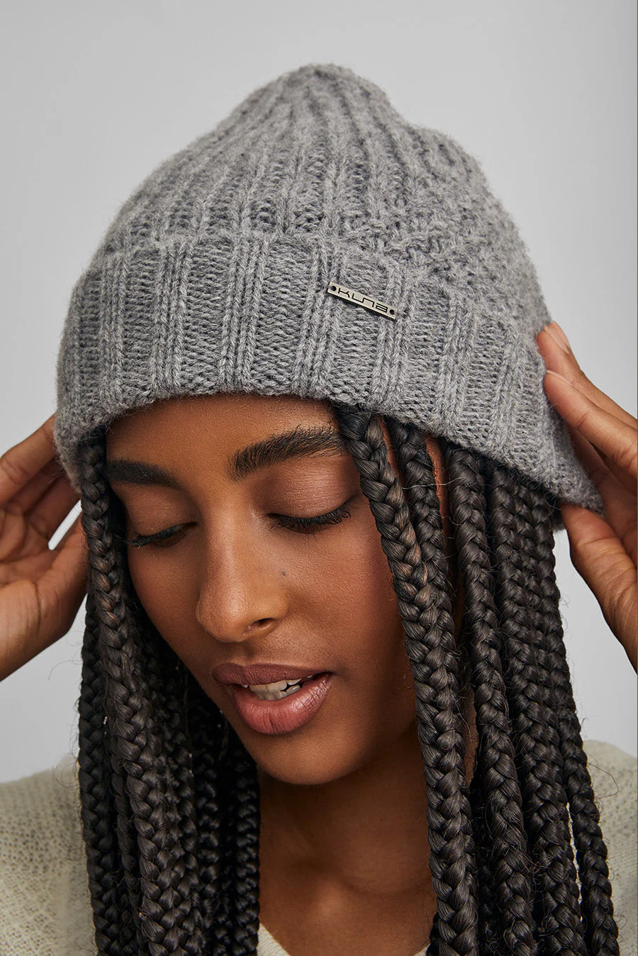 Pascual Hat Baby Alpaca Color Nuage - Image 3