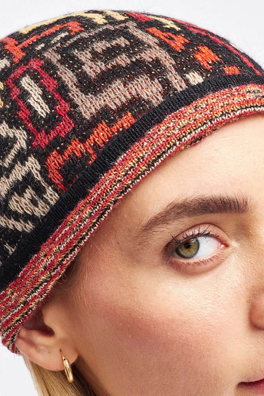 Walabi Hat Baby Alpaca Color Black - Image 3
