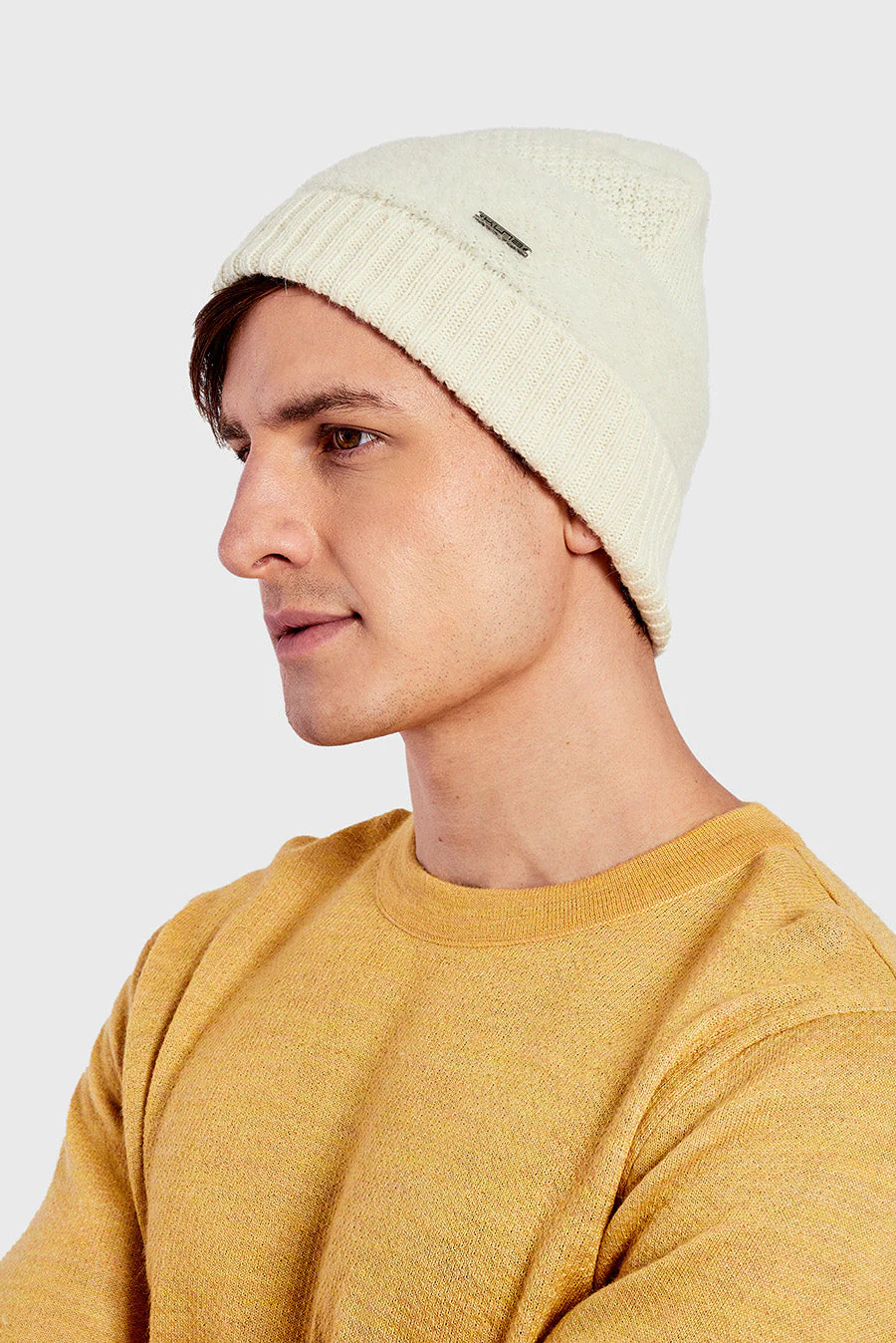 Wannabe Hat Baby Alpaca Color Ecru - Image 4