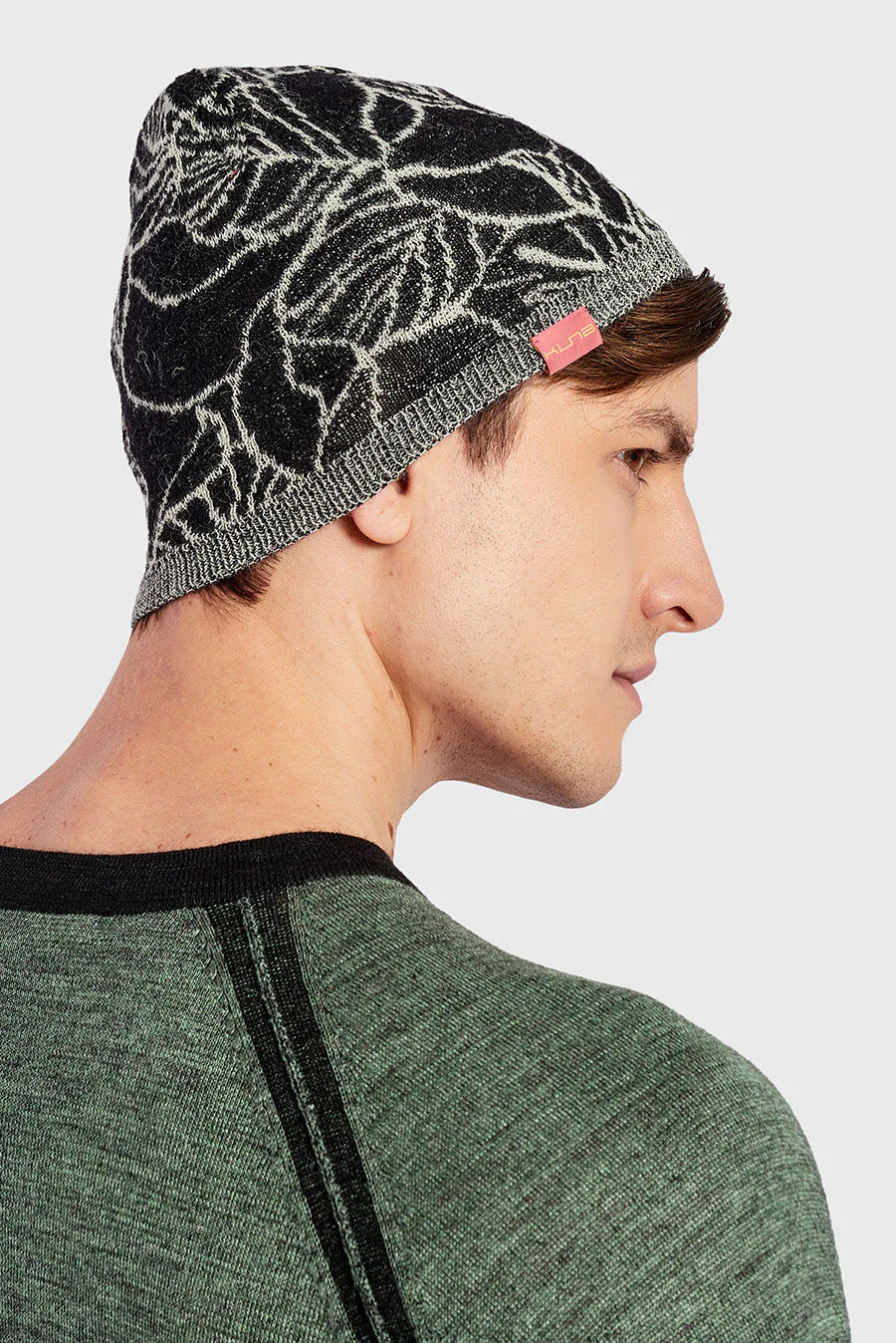 Weiss Hat Baby Alpaca Color B&W - Image 3