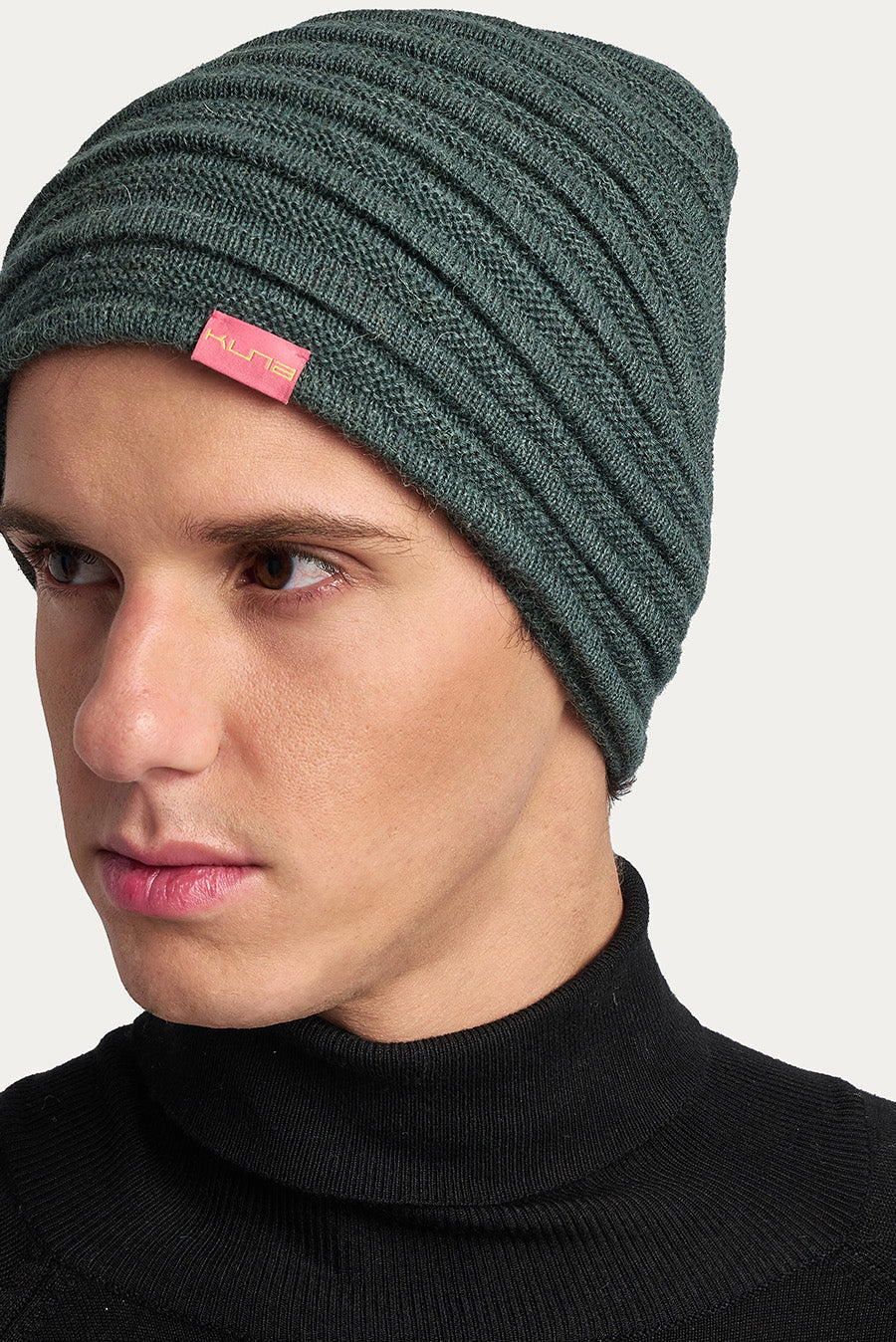 Whatever Hat Baby Alpaca Color Bosque & Beryl - Image 8