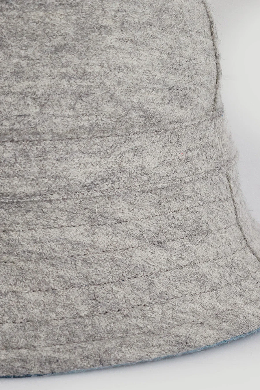 Wiggle Hat Baby Alpaca Color Grey & Light Blue - Image 7