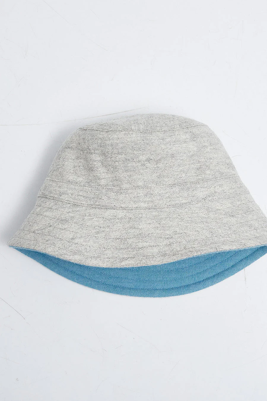 Wiggle Hat Baby Alpaca Color Grey & Light Blue - Image 8