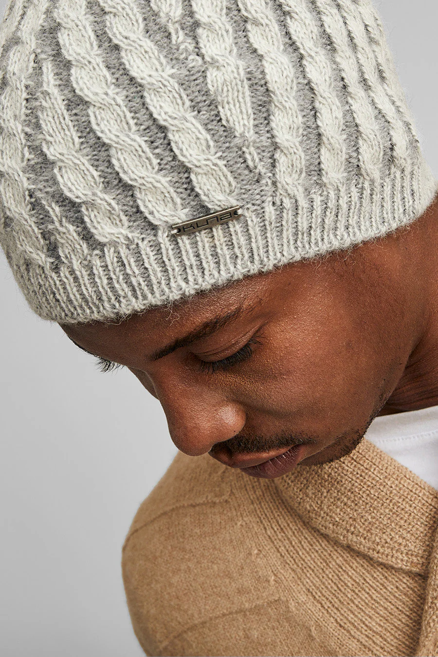 Wonder Hat Baby Alpaca Color Ecru&Nuage - Image 5