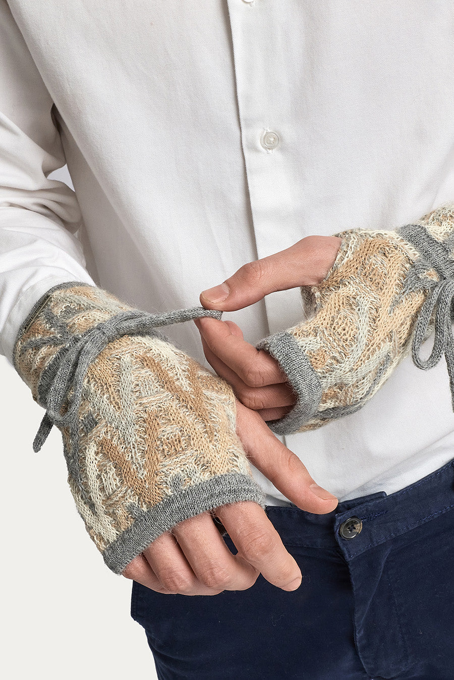 Welcome Gloves Baby Alpaca Color Nuage - Image 5