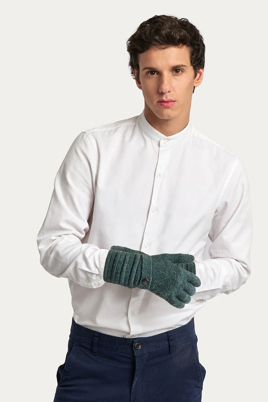 Welldone Gloves Baby Alpaca Color Bosque - Image 4