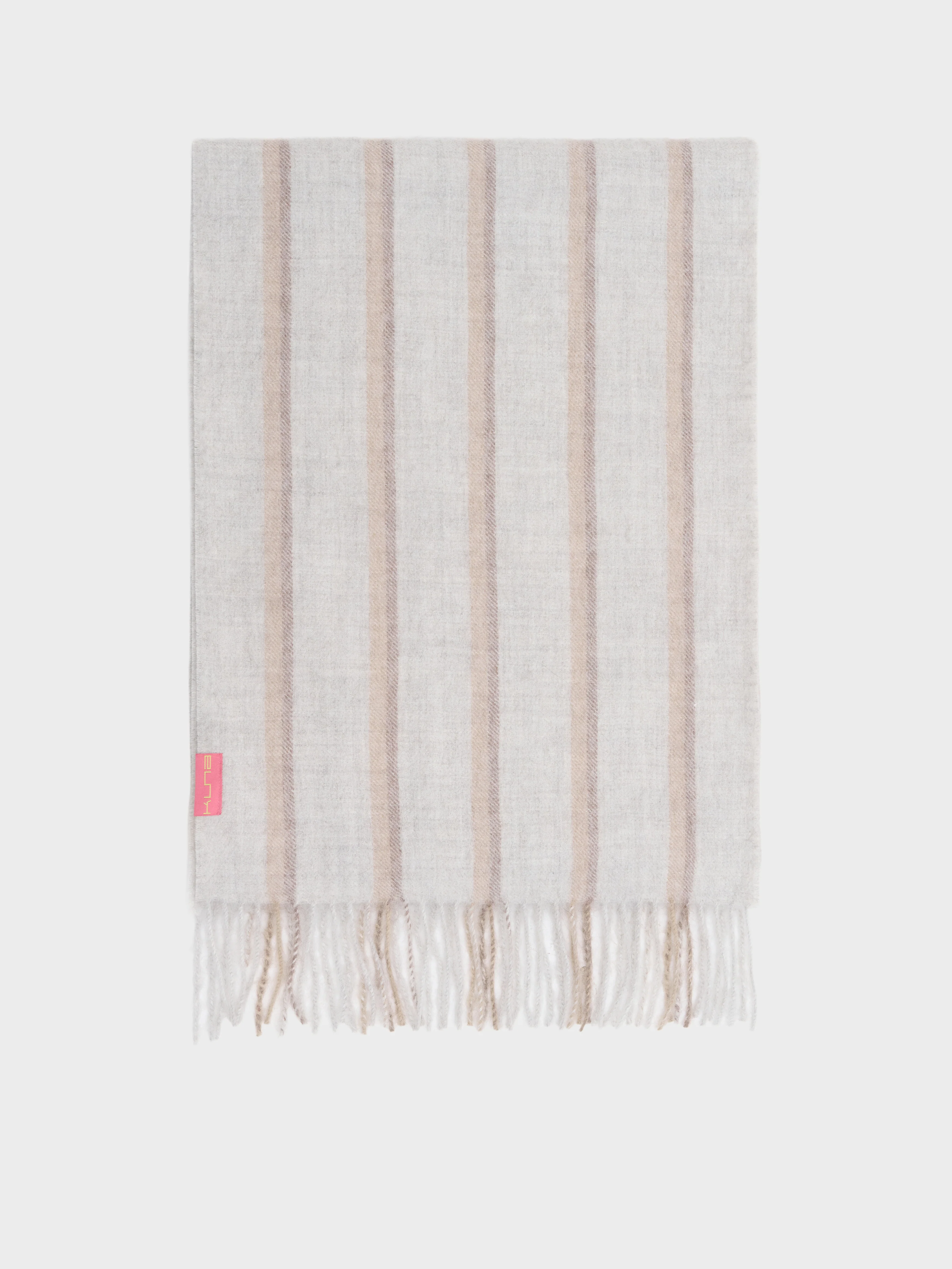 Jean Scarf Baby Alpaca Color Grey - Image 2