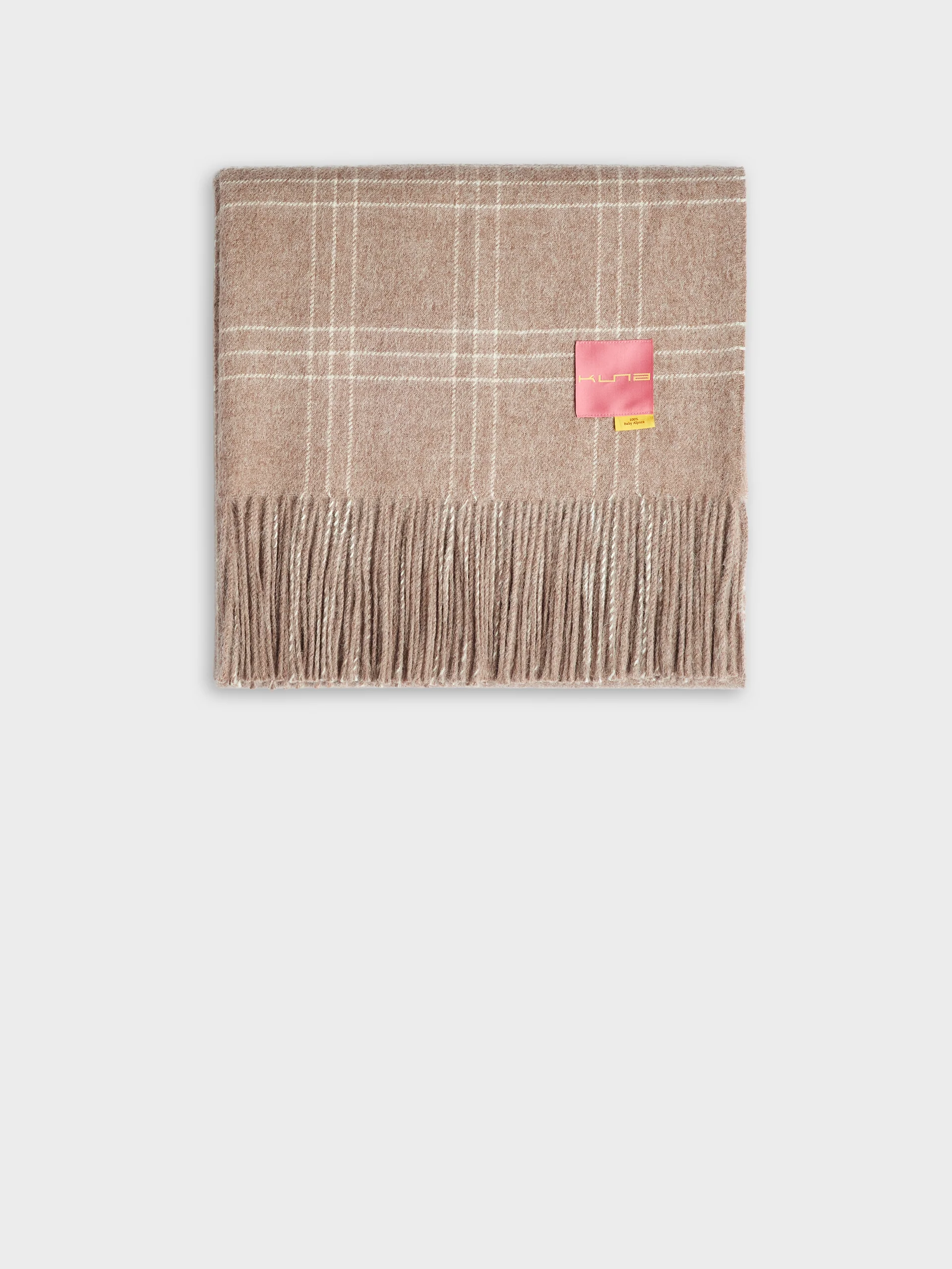 Jetlag Blanket Baby Alpaca Color Brown