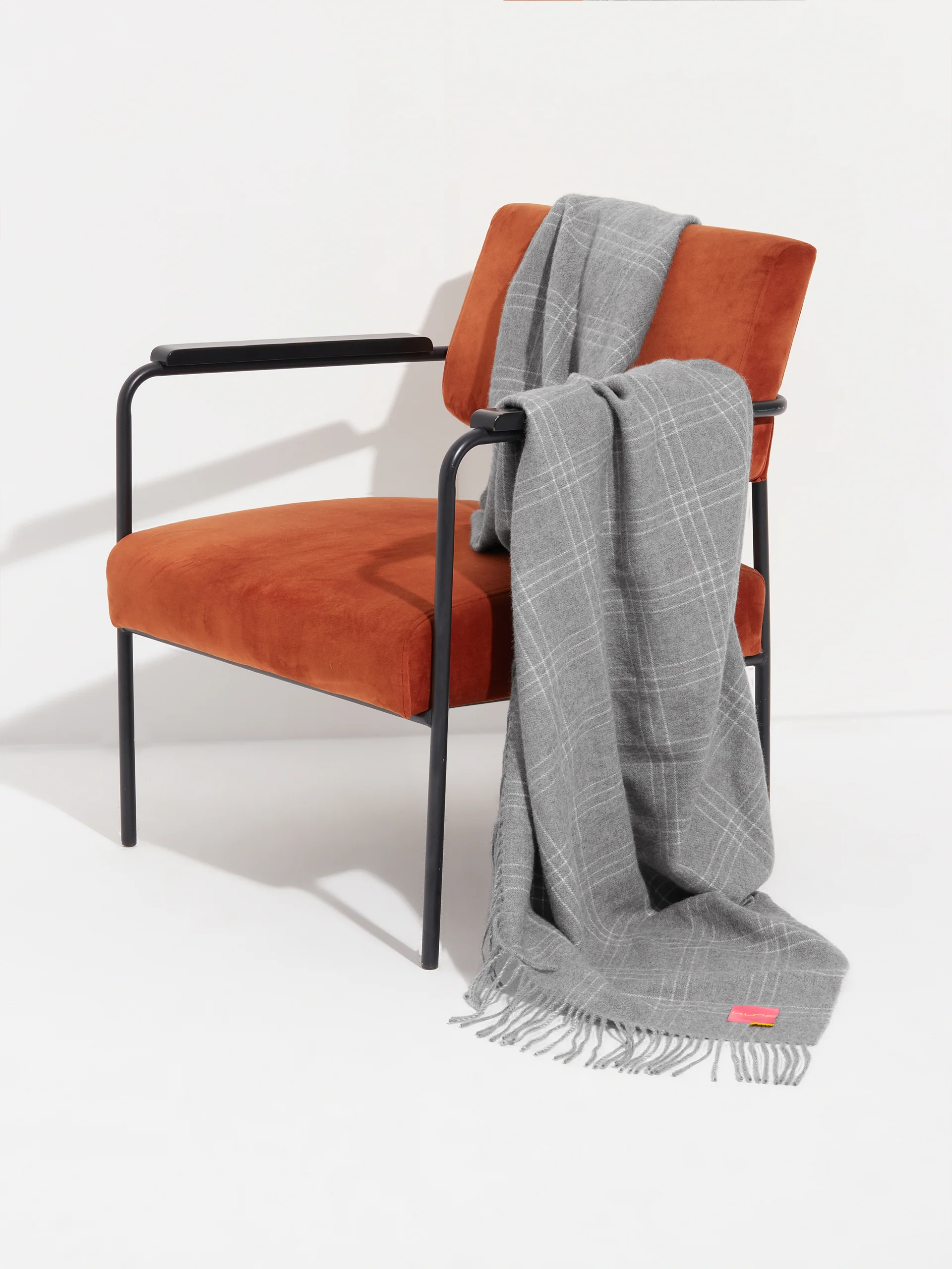 Jetlag Blanket Baby Alpaca Color Grey - Image 3