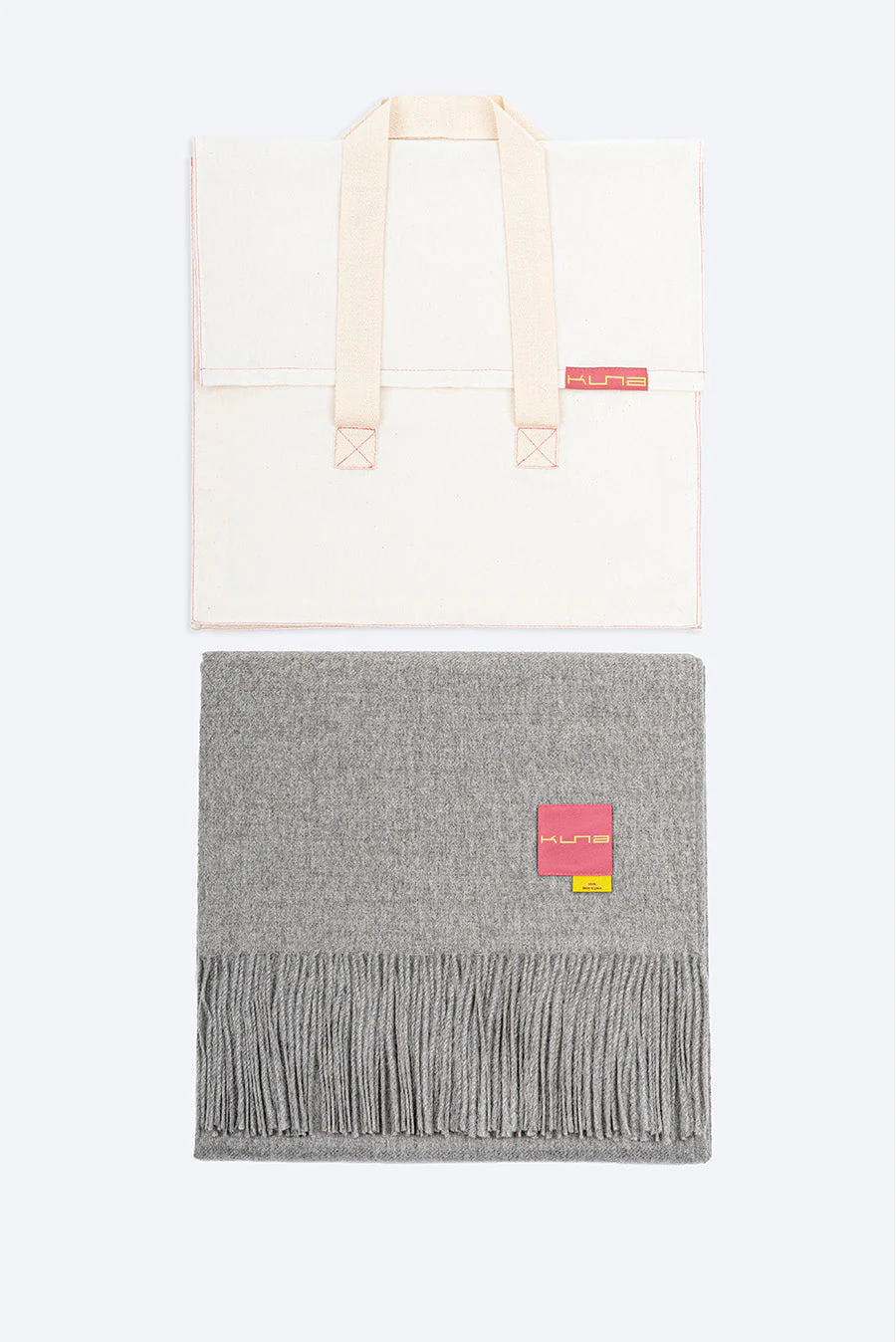 Jet Blanket Baby Alpaca Color Grey - Image 4