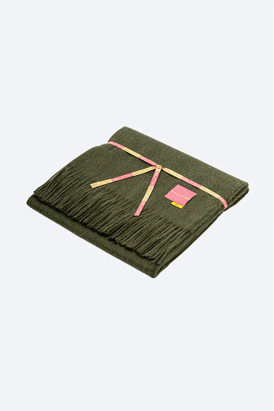 Jet Blanket Baby Alpaca Color Verde - Image 2