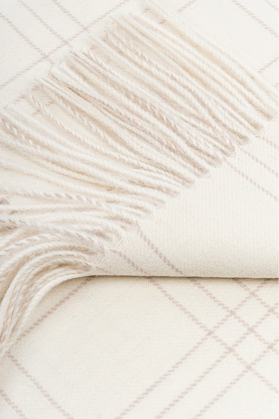 Jetlag Blanket Baby Alpaca Color ECRU - Image 5