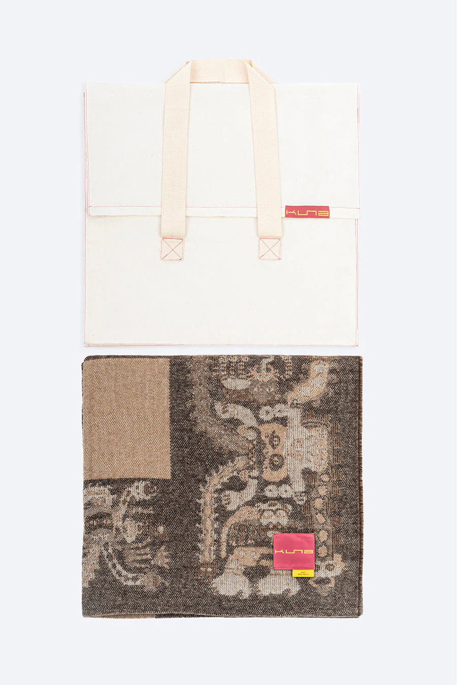 Nazca - 21 Blanket Baby Alpaca Color Marron - Image 5