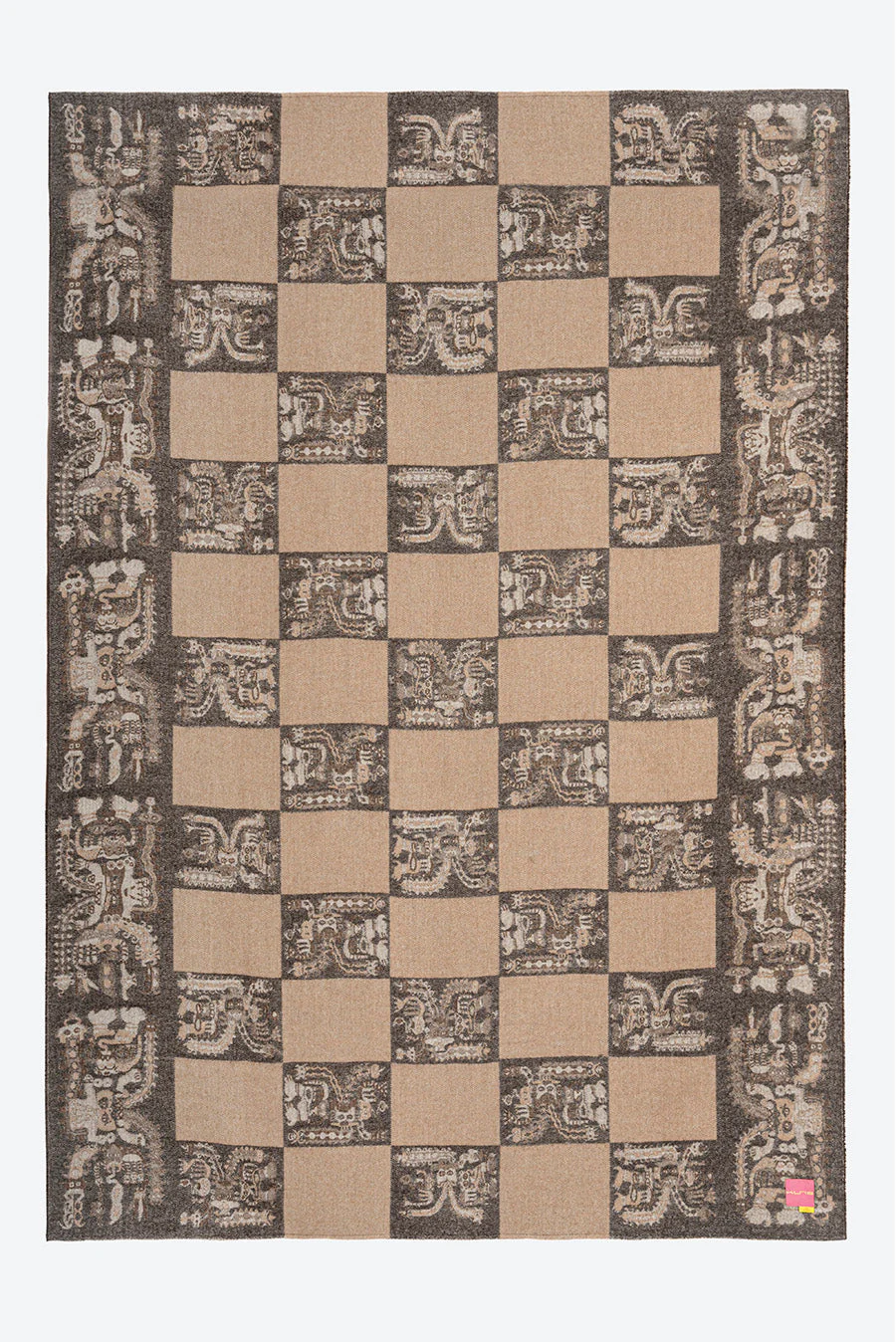 Nazca - 21 Blanket Baby Alpaca Color Marron - Image 6