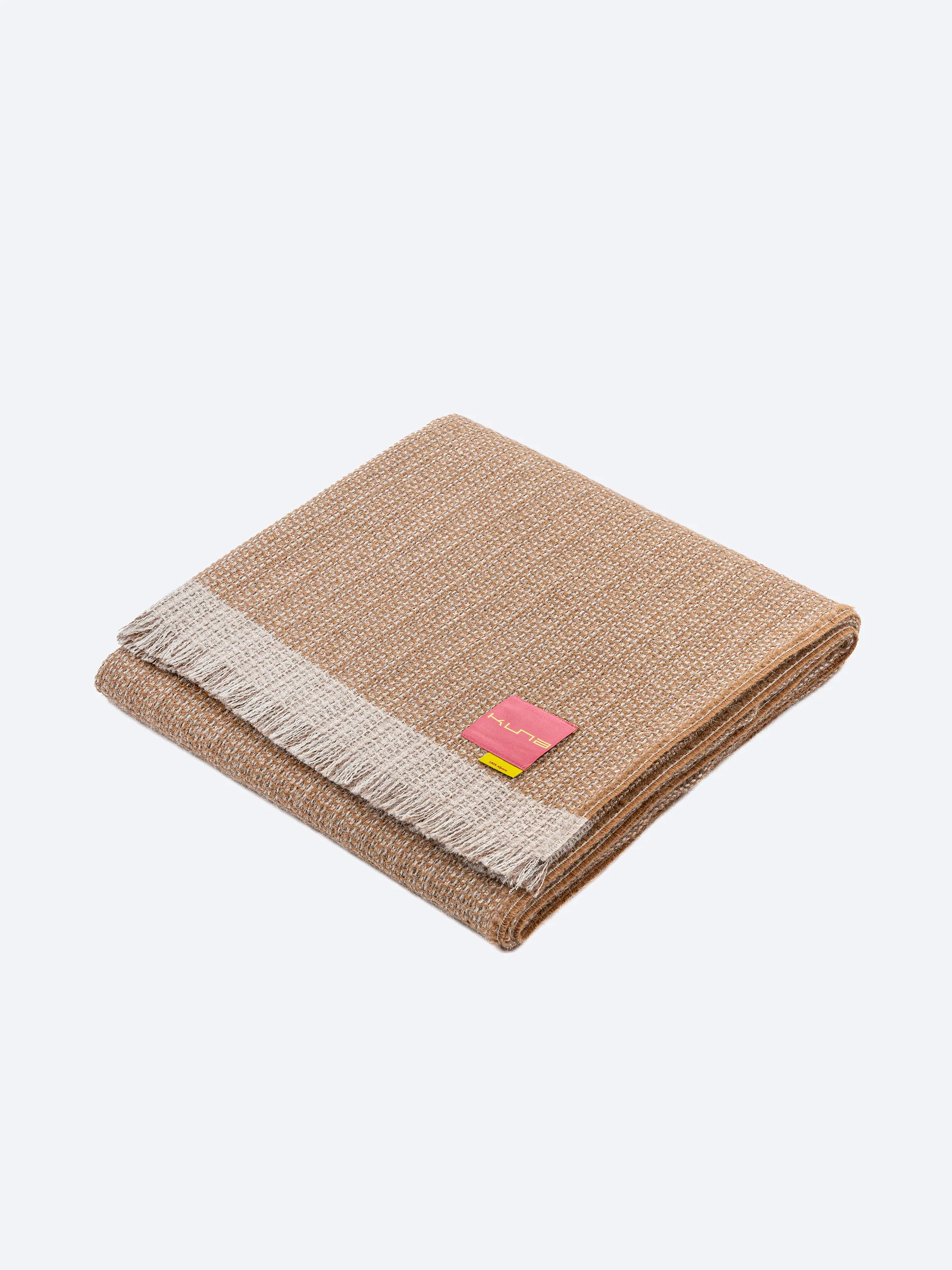 Vivir Blanket Alpaca Color Camel - Image 2