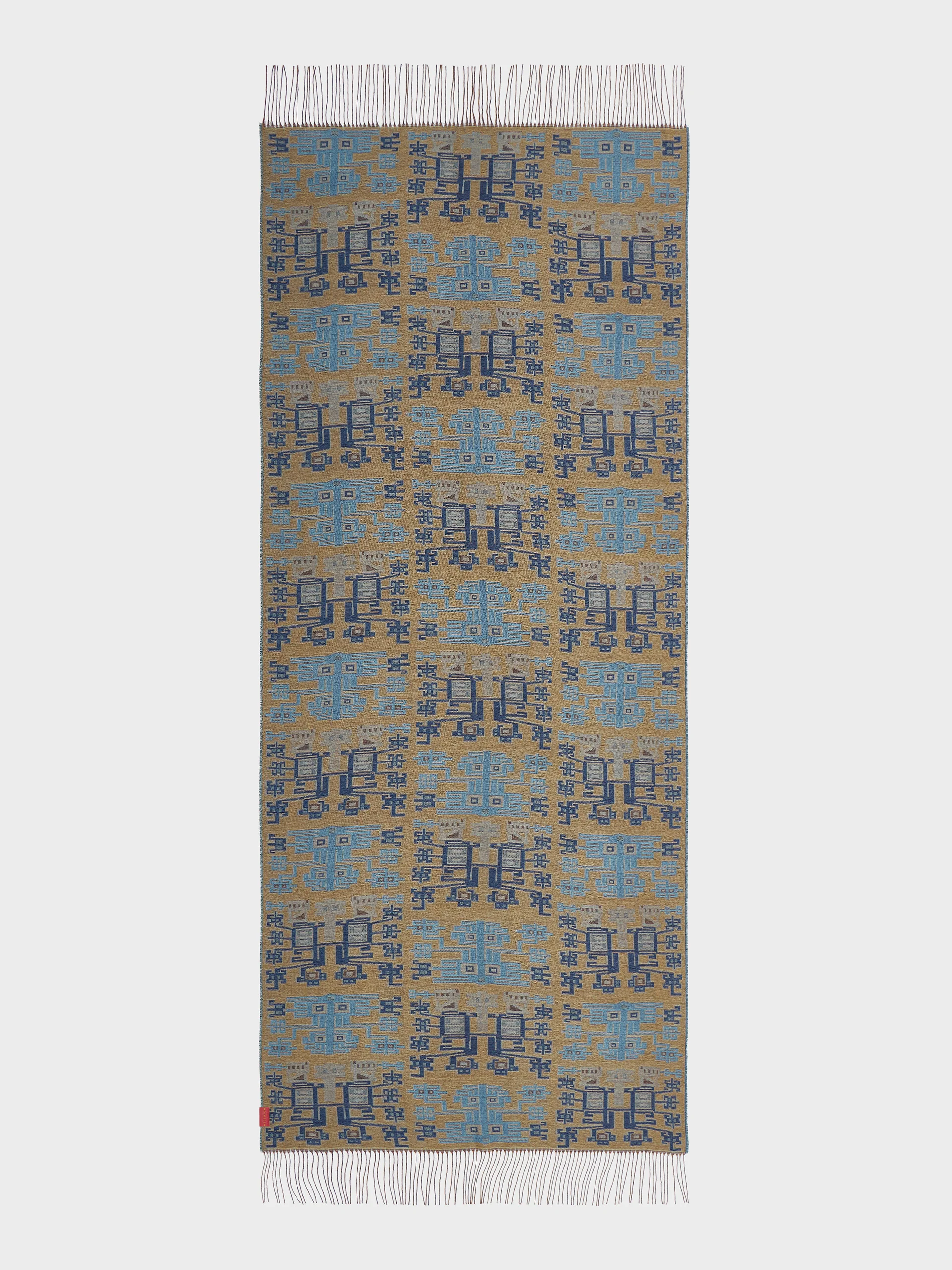 Nazca - 52 Shawl Baby Alpaca Color Blue - Image 6