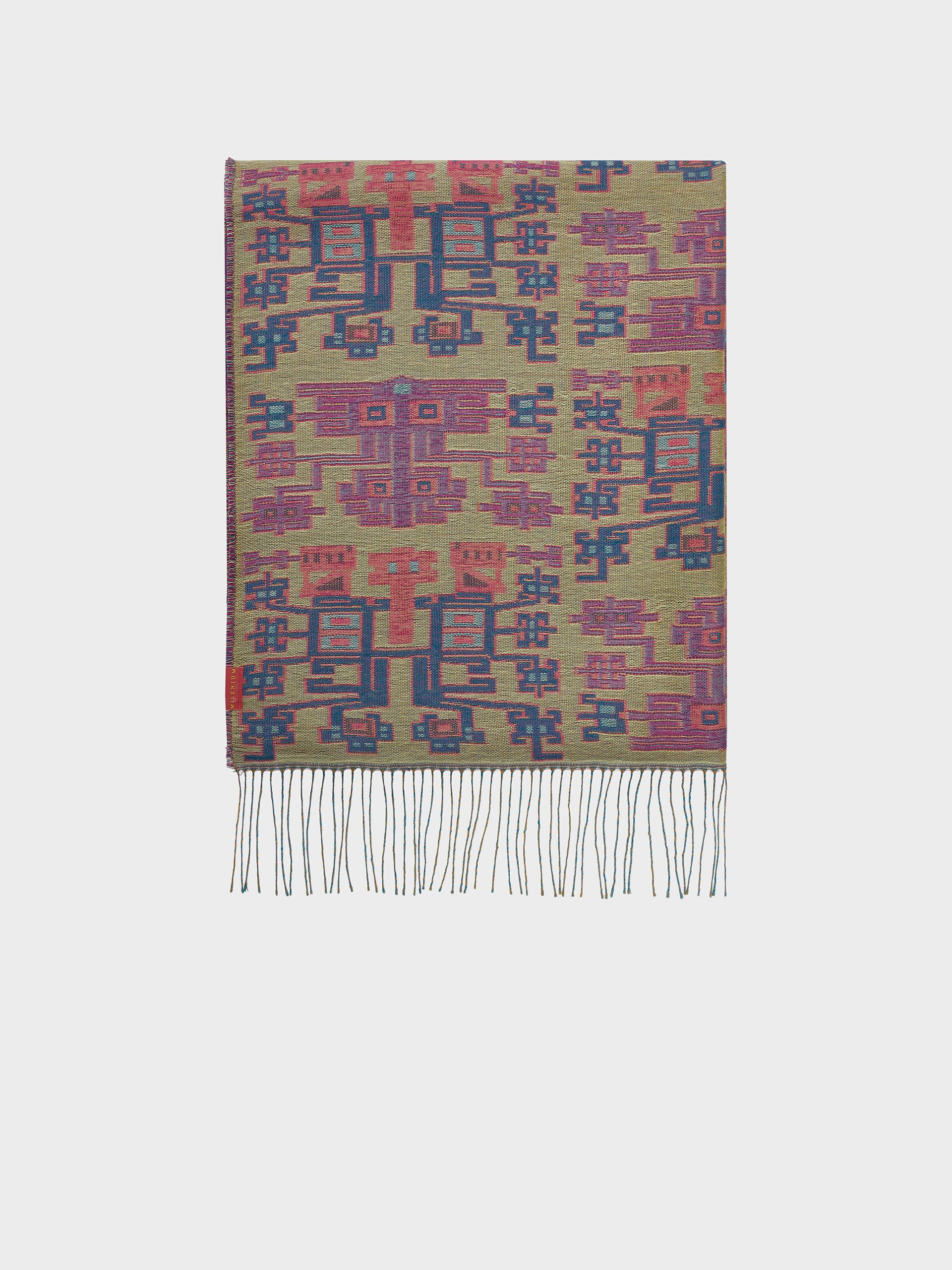 Nazca - 52 Shawl Baby Alpaca Color Purple - Image 2
