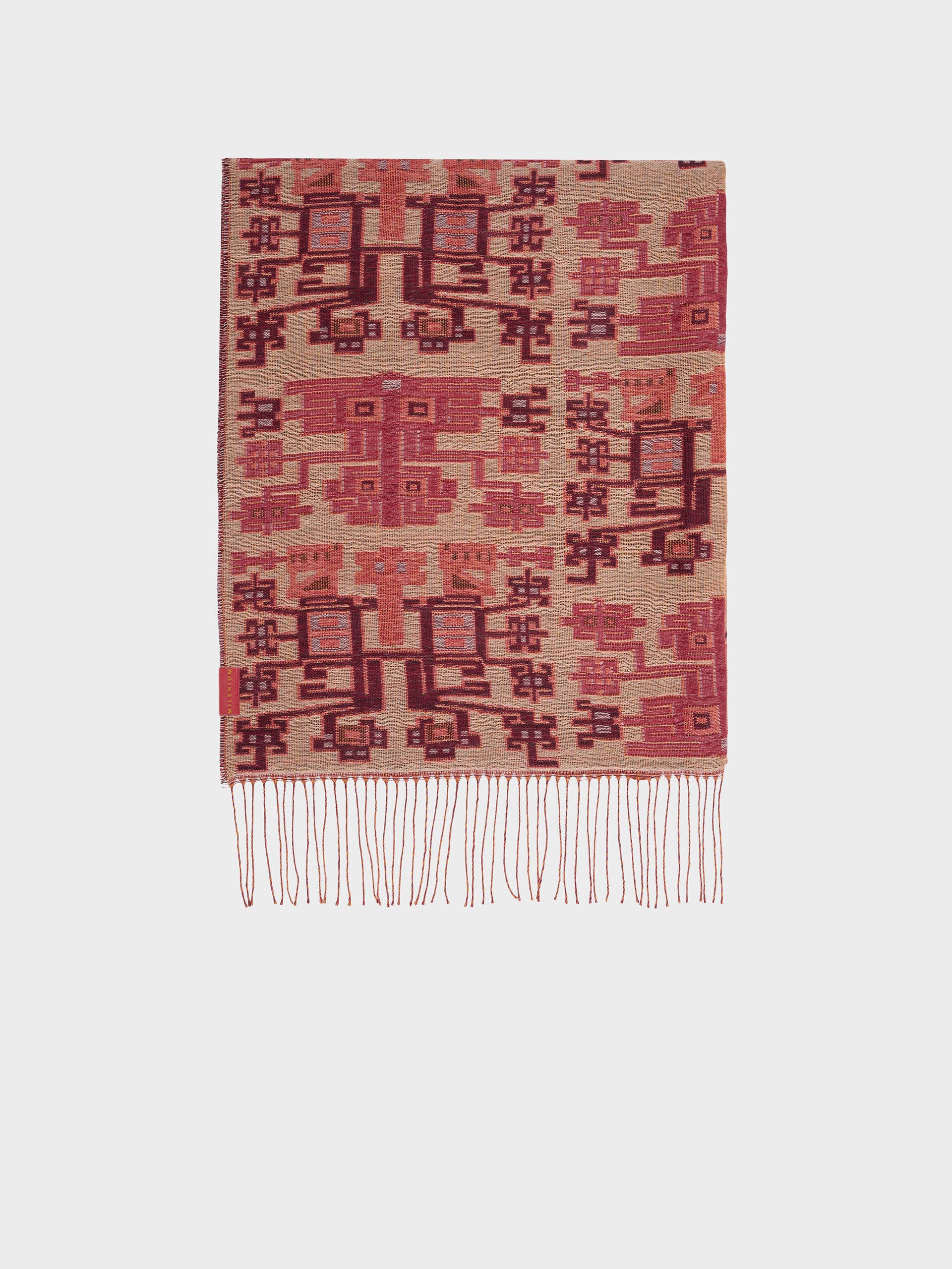 Nazca - 52 Shawl Baby Alpaca Color Red - Image 2