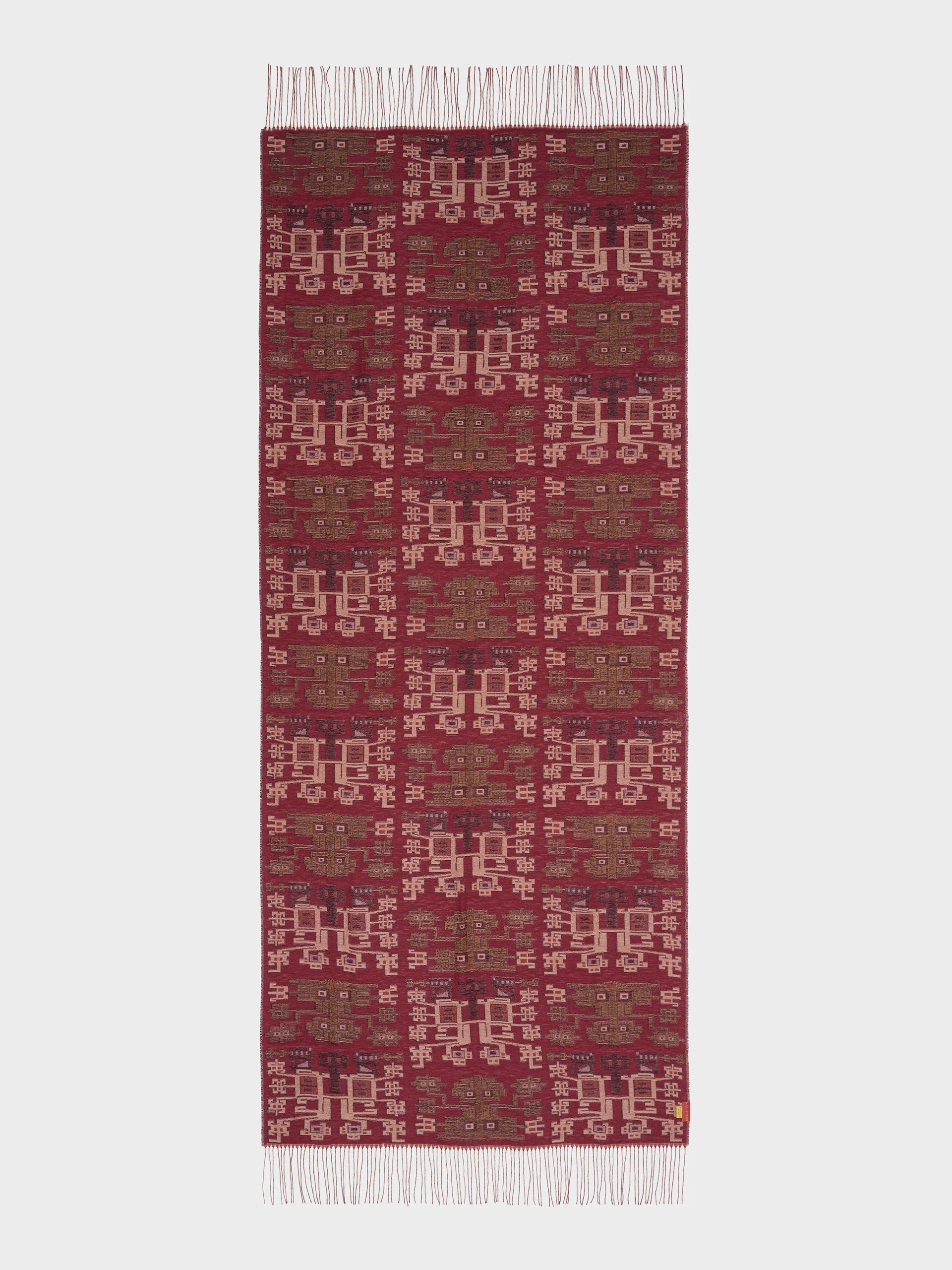 Nazca - 52 Shawl Baby Alpaca Color Red - Image 6