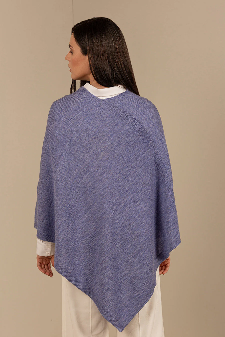 Almendra Poncho Baby Alpaca Color Agata - Image 2