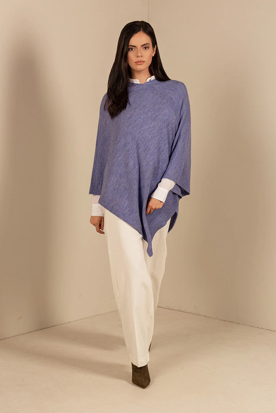 Almendra Poncho Baby Alpaca Color Agata - Image 3