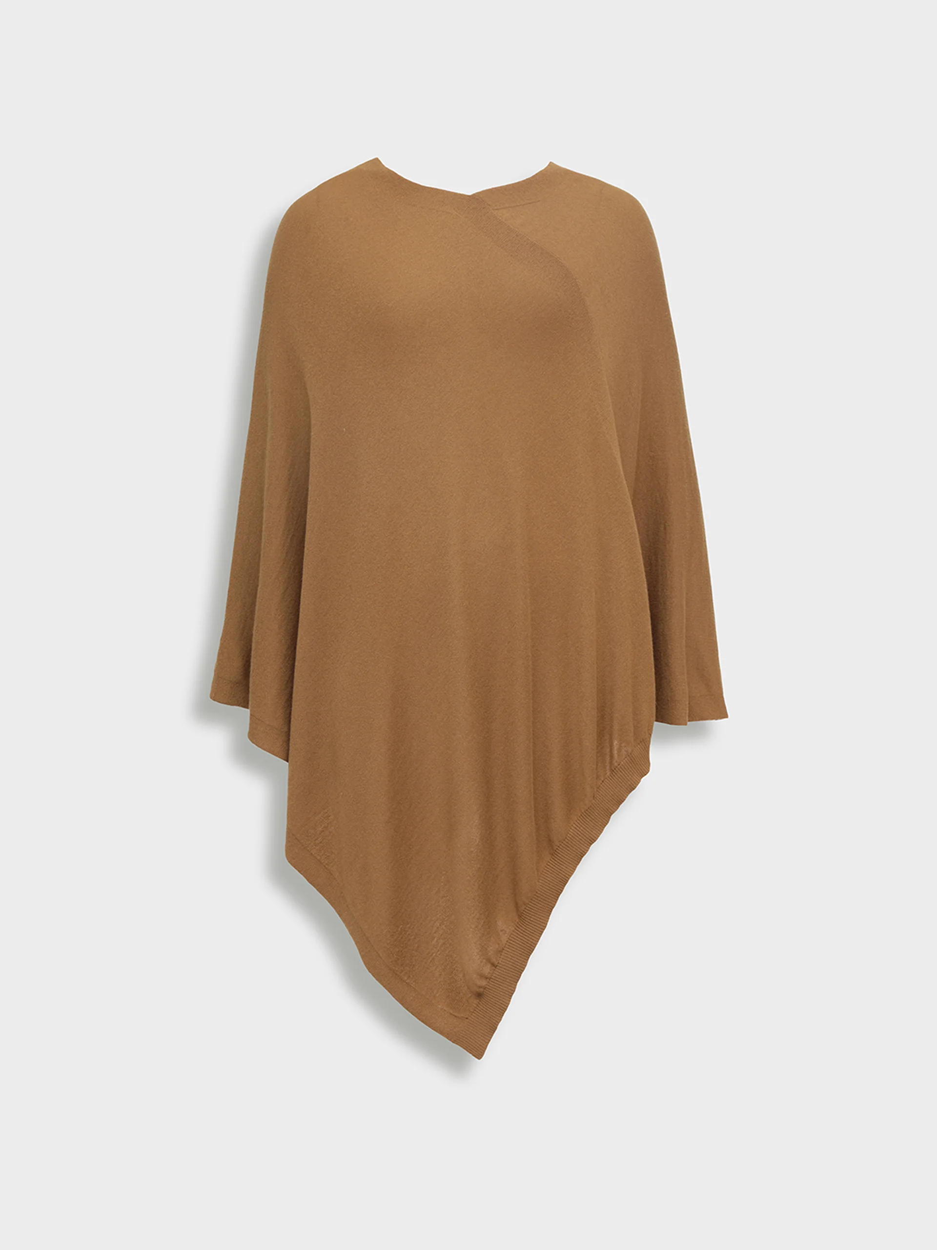 Beryl Poncho Vicuña Color Camel