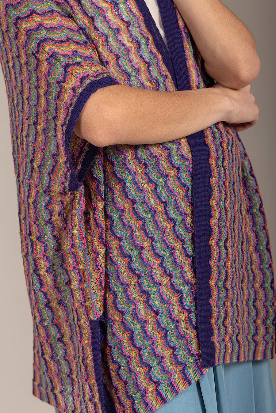 Uleg Poncho Baby Alpaca Color Spazio - Image 4