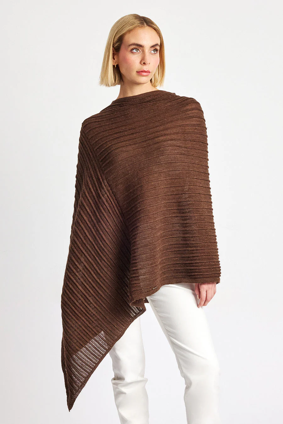 Why Poncho Baby Alpaca Color Cafe - Image 2