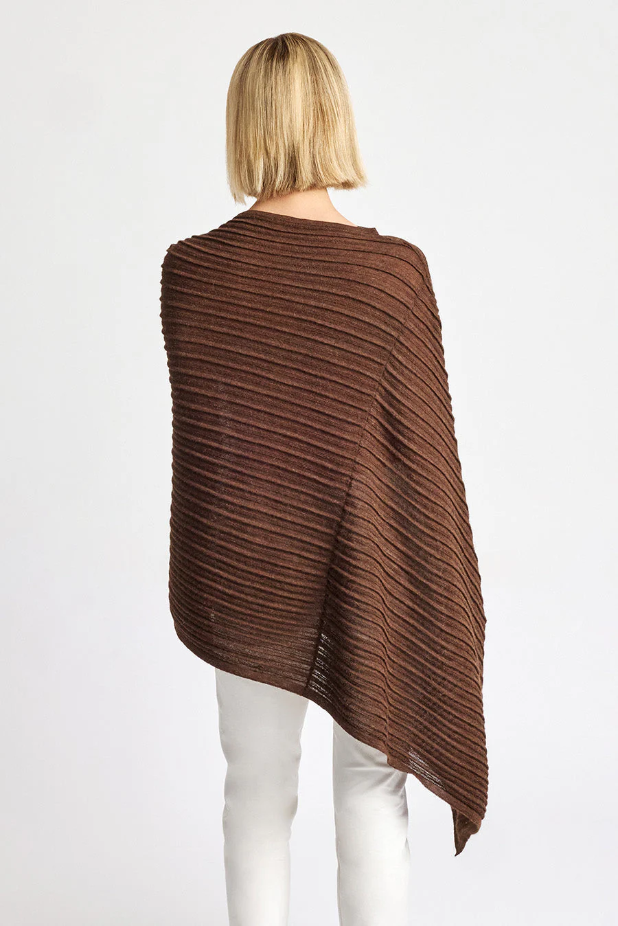 Why Poncho Baby Alpaca Color Cafe - Image 3