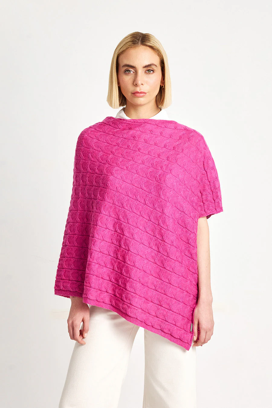 Willow Poncho Baby Alpaca Color Ceremony - Image 2