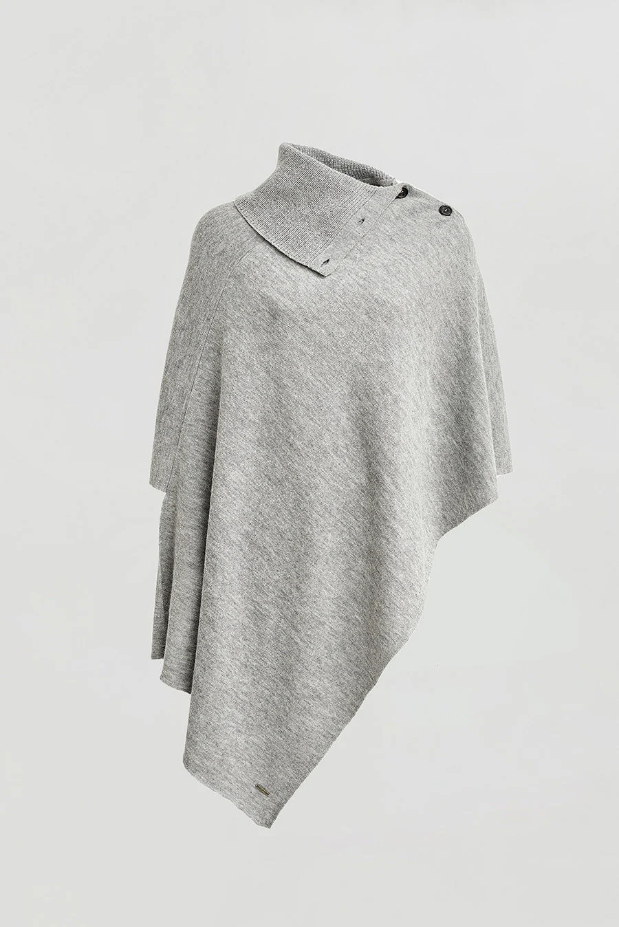 Wing Poncho Baby Alpaca Color Nuage