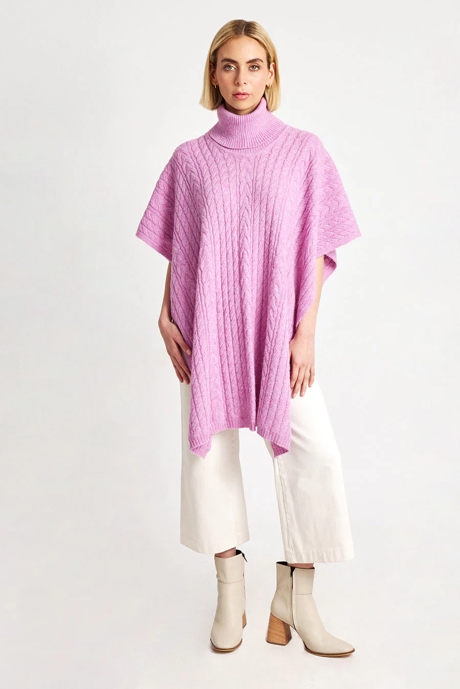 Winter Poncho Baby Alpaca Color Rhapsody - Image 4