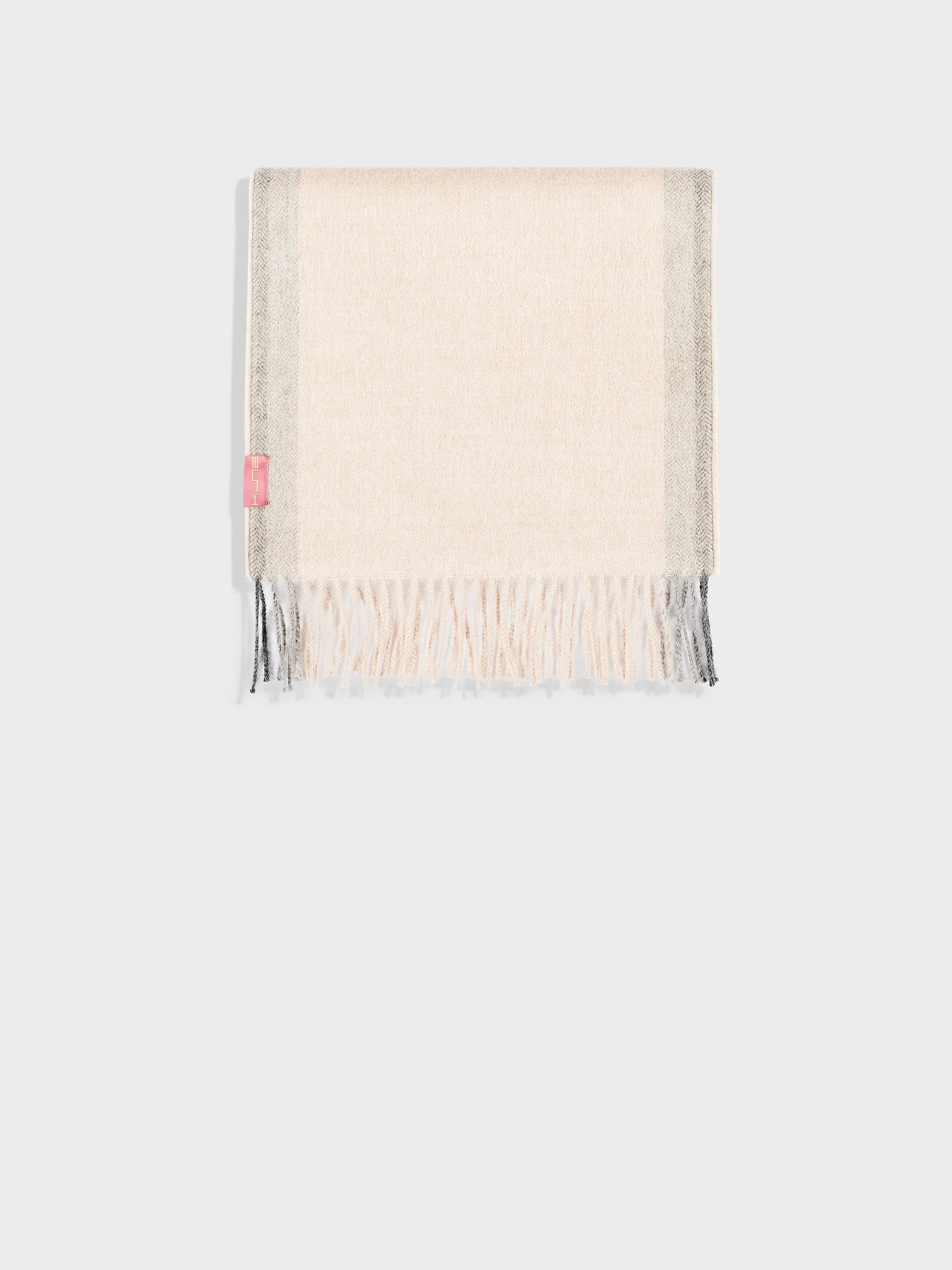 Ravenna Scarf Baby Alpaca Color Beige - Image 2