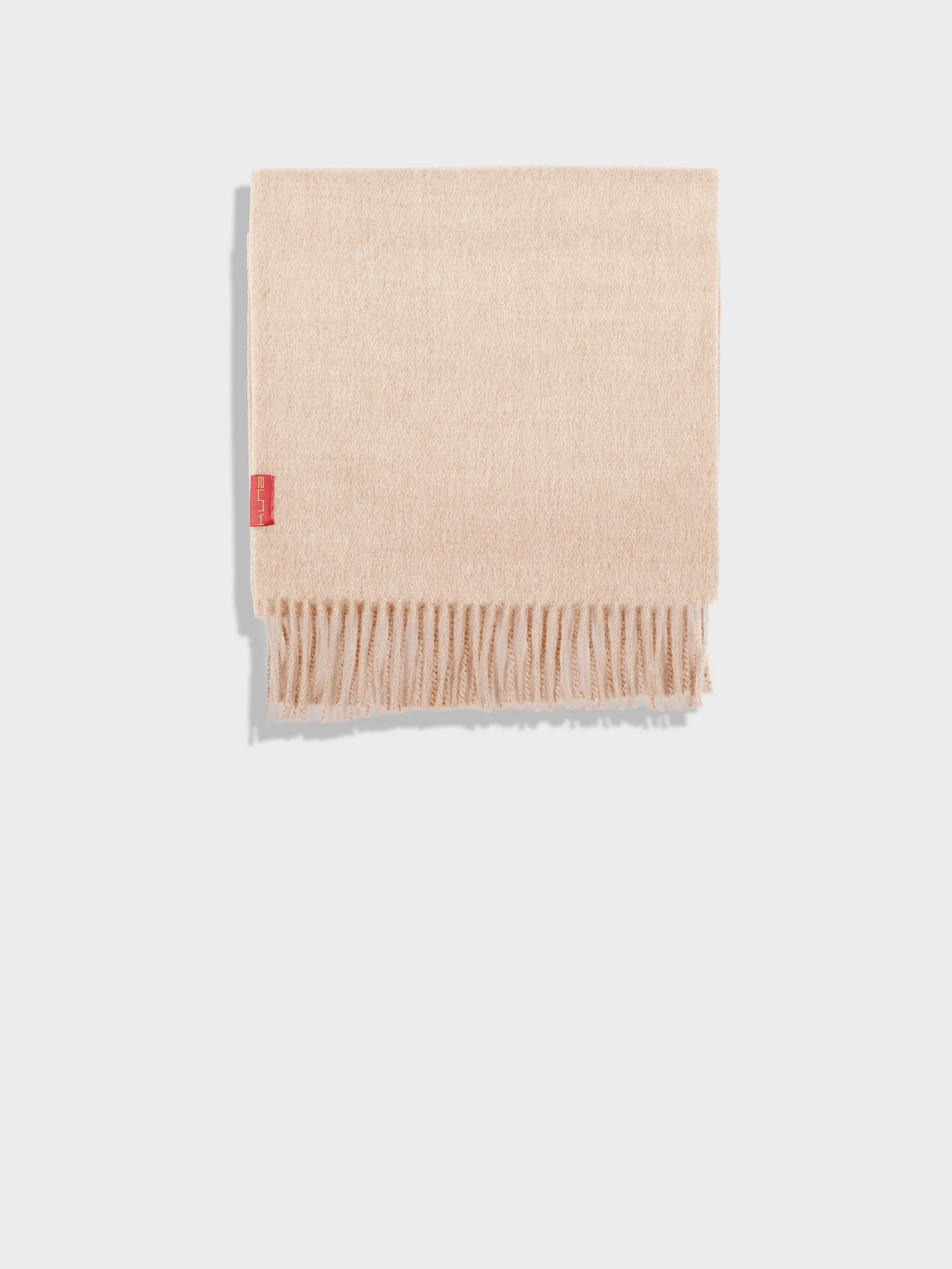 Recreo Scarf Baby Alpaca Color Beige - Image 2