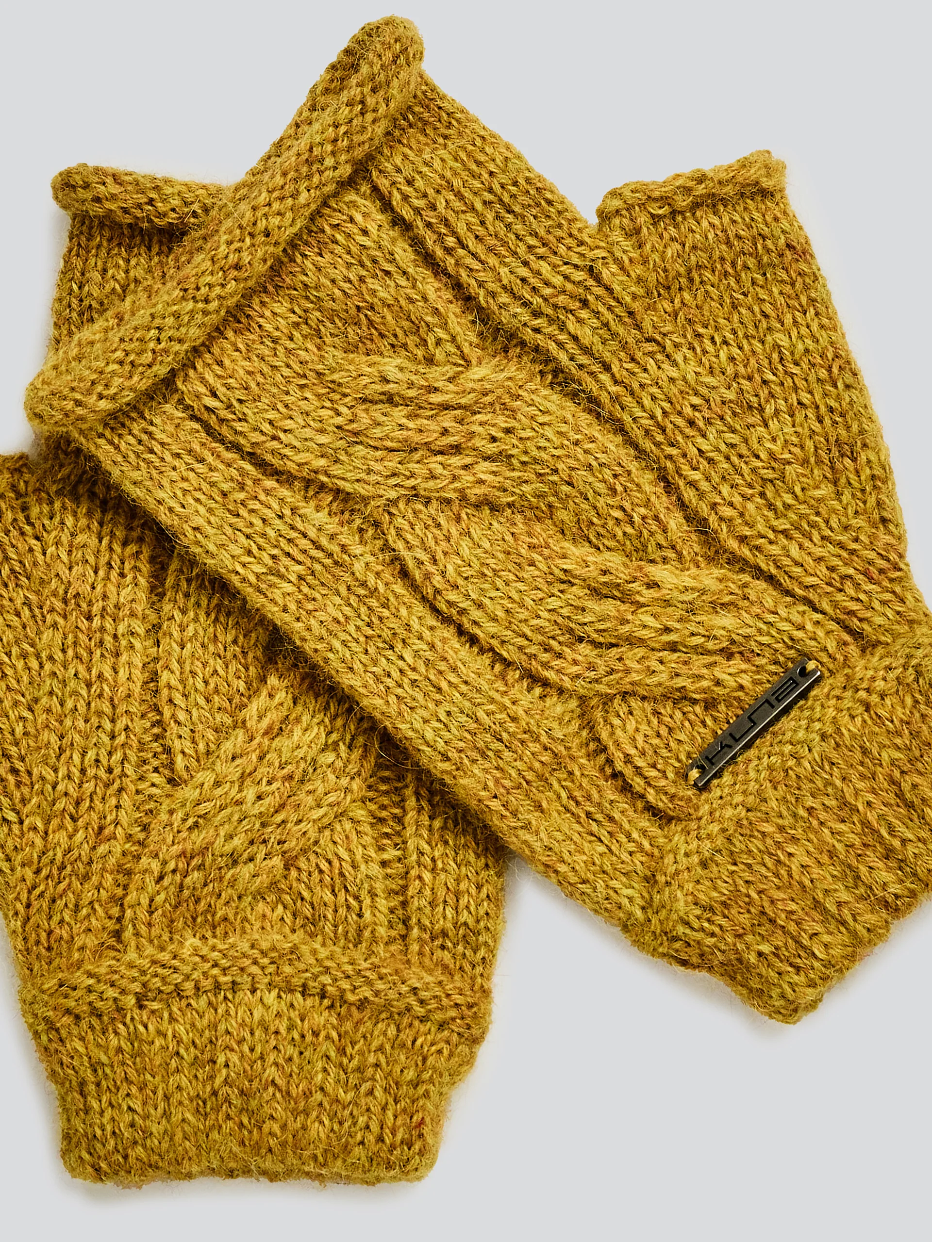 Rita Gloves Baby Alpaca Color Yellow - Image 6
