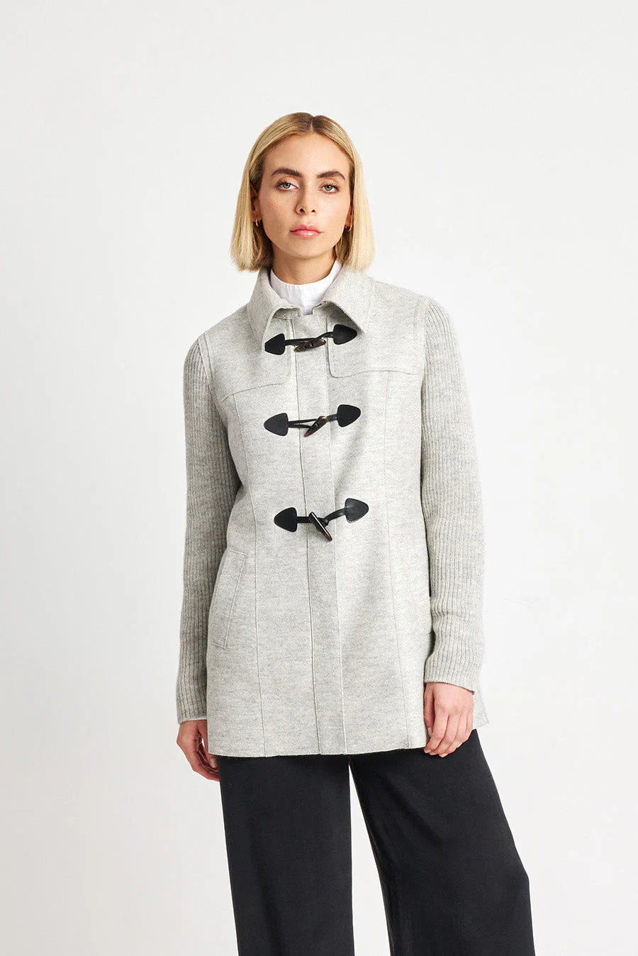 Nastri Coat Alpaca Color Penguin - Image 2