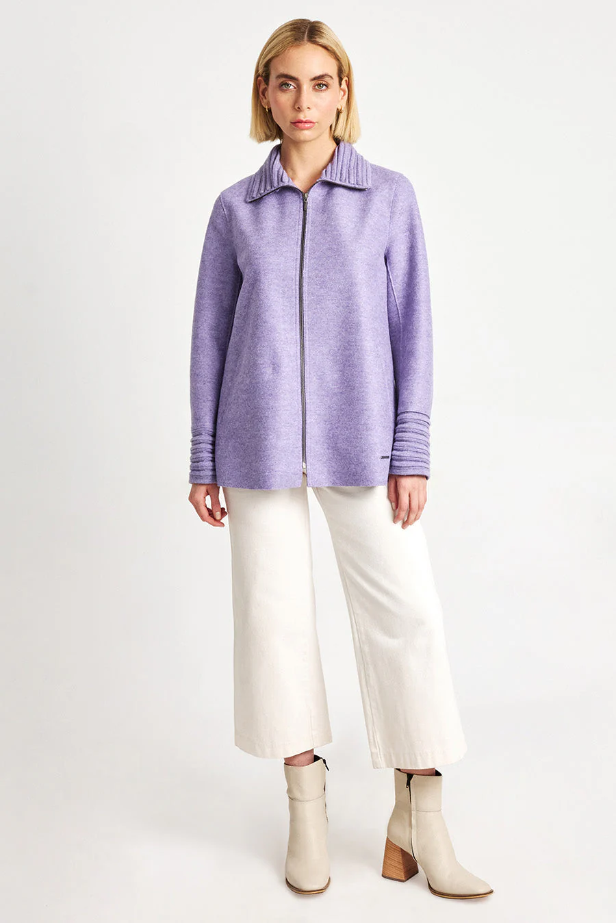 Waldorf Coat Alpaca Color Orchid - Image 4