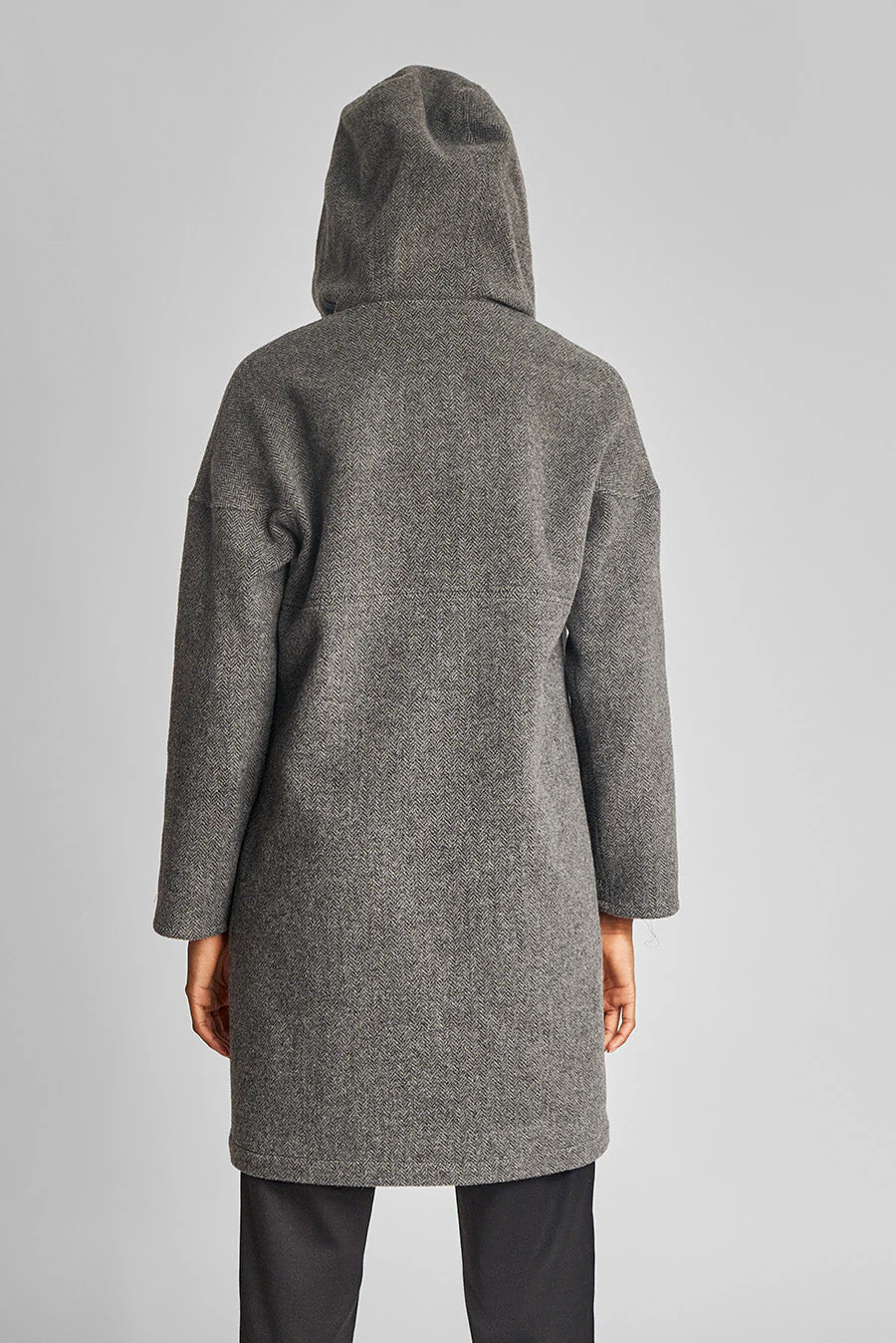 Wang Coat Baby Alpaca Color Grey - Image 3