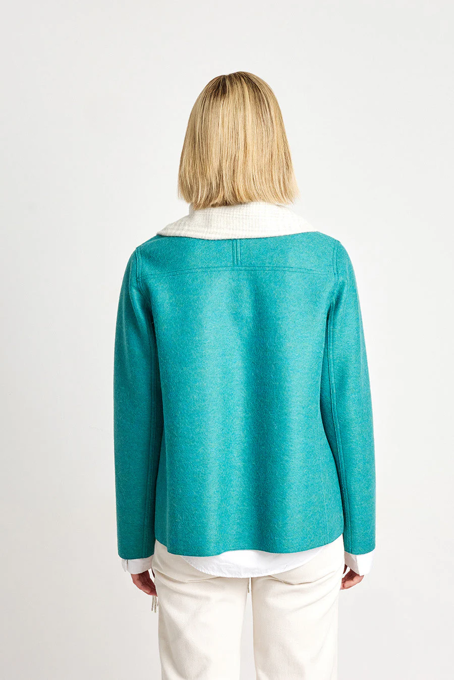Whistle Coat Alpaca Color Beryl - Image 3