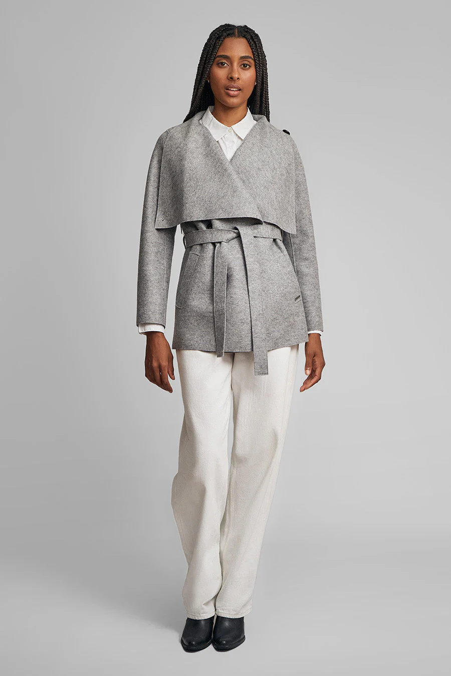Whitney Coat Alpaca Color Nuage - Image 4