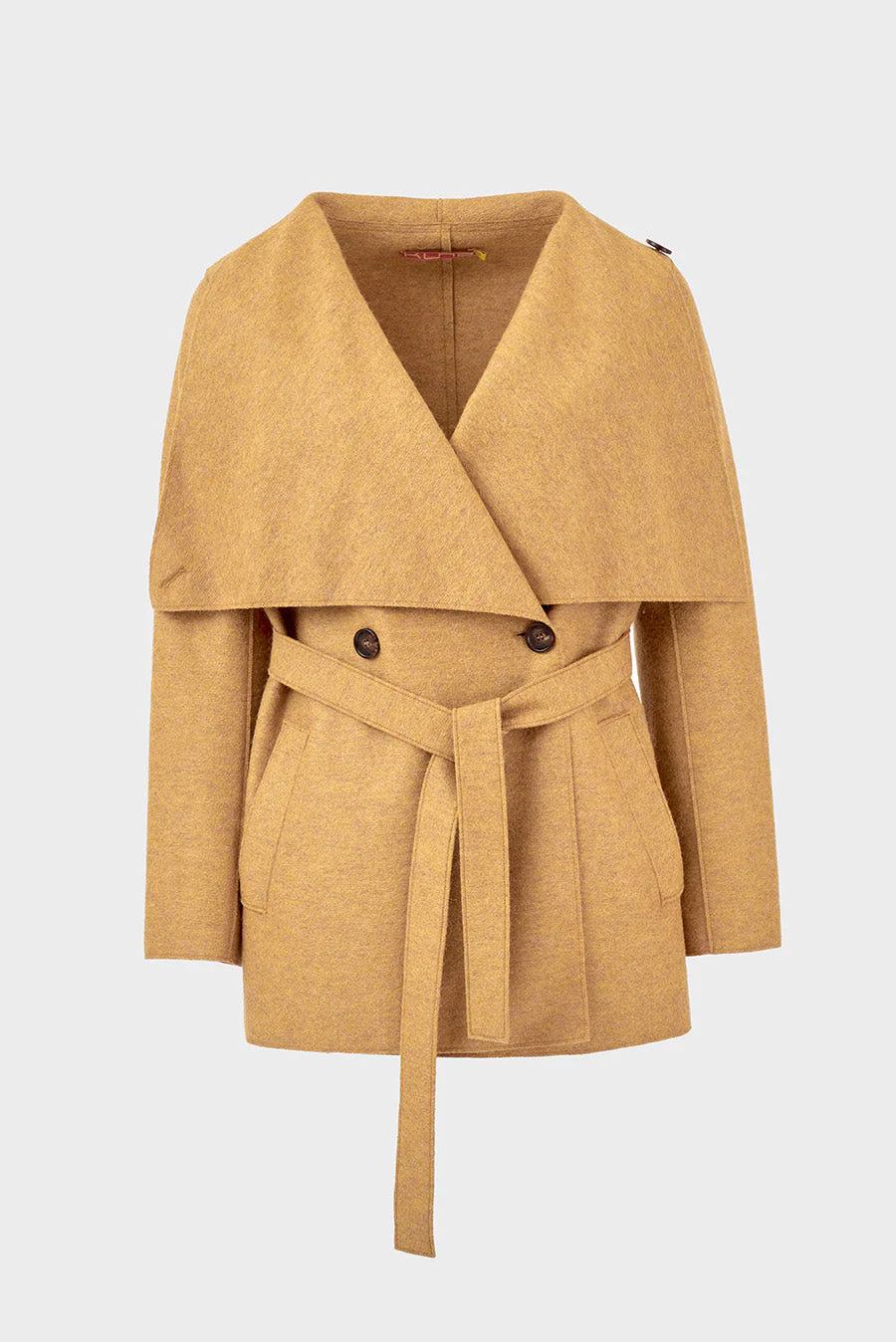 Whitney Coat Alpaca Color Senape