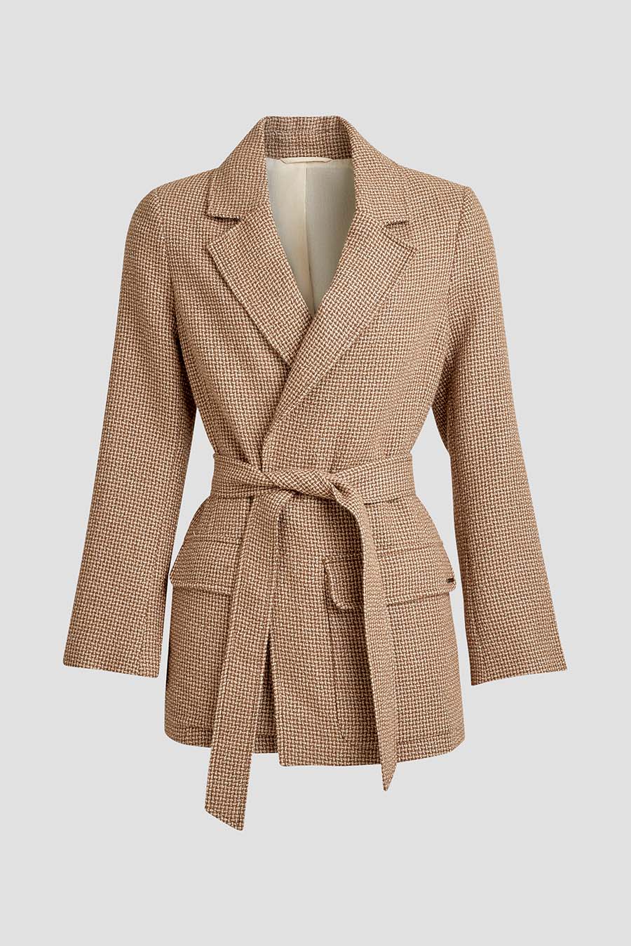 Widget Coat Baby Alpaca Color Beige
