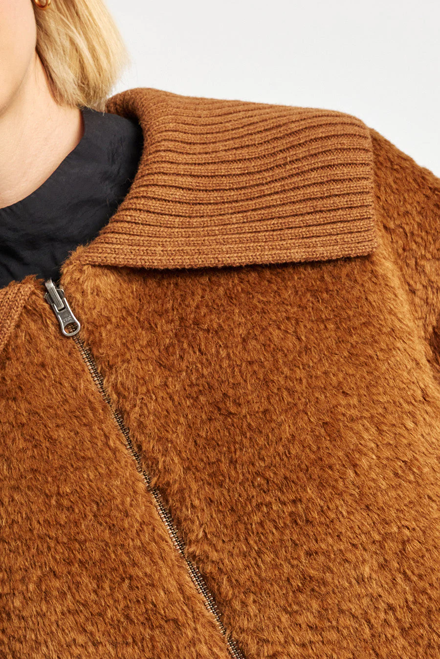 Willma Coat Suri Alpaca & Wool Color Cafe - Image 5