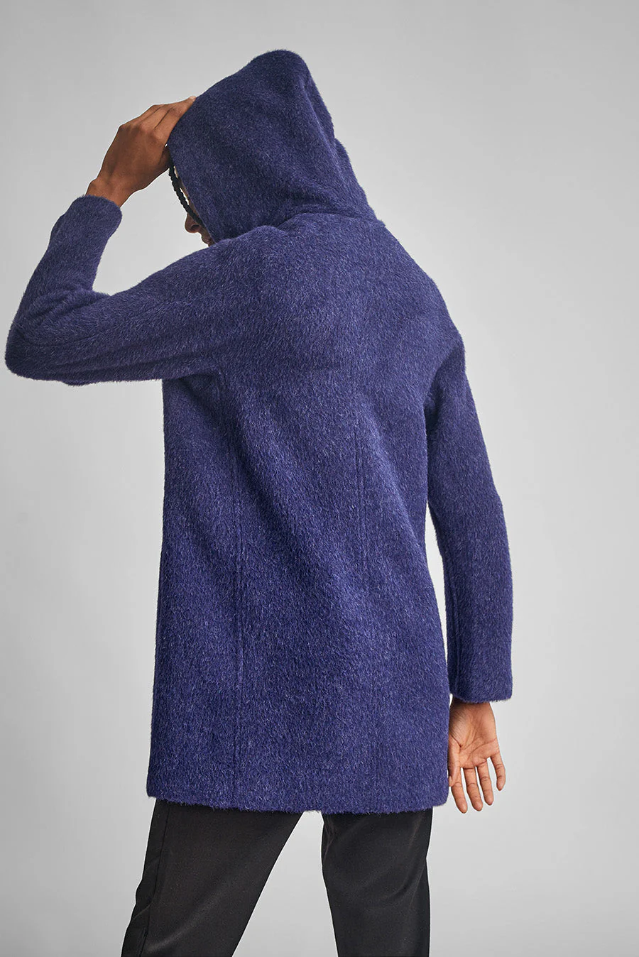 Wunderbar Coat Baby Alpaca Color Niagara - Image 3