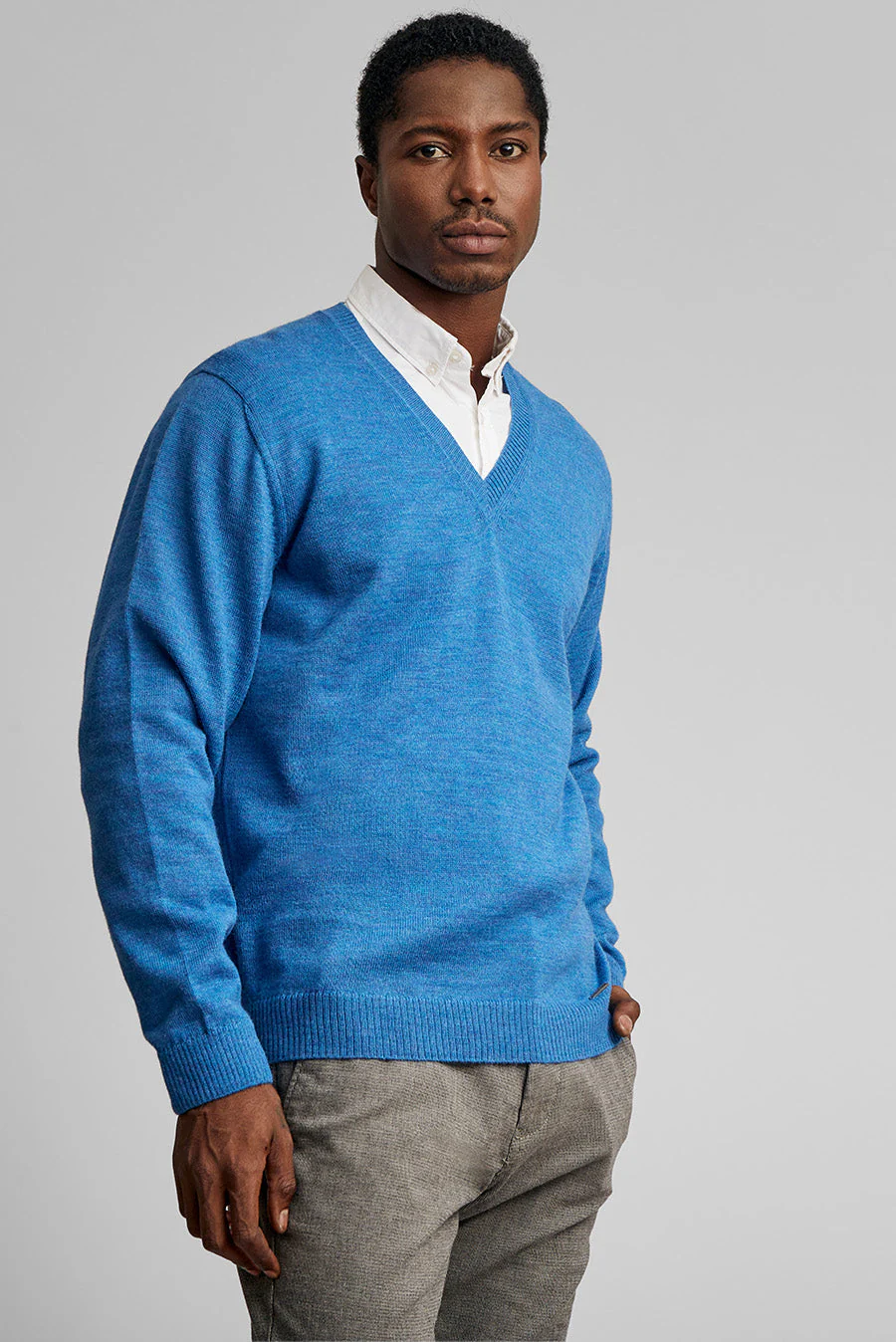 Alan Sweater Baby Alpaca Color Artic - Image 2