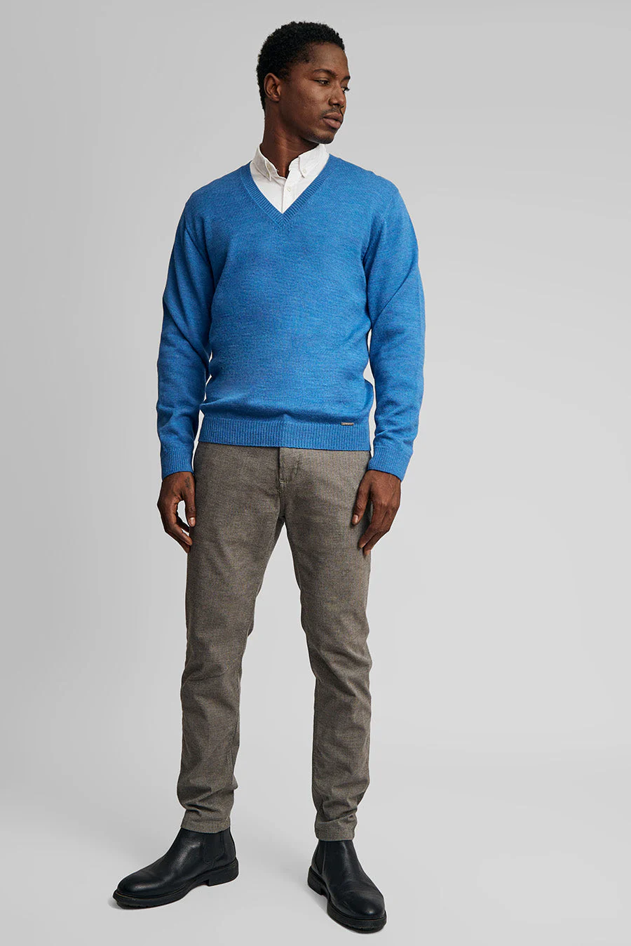 Alan Sweater Baby Alpaca Color Artic - Image 4