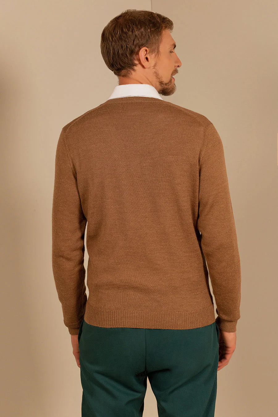 Alan Sweater Baby Alpaca Color Camel - Image 2
