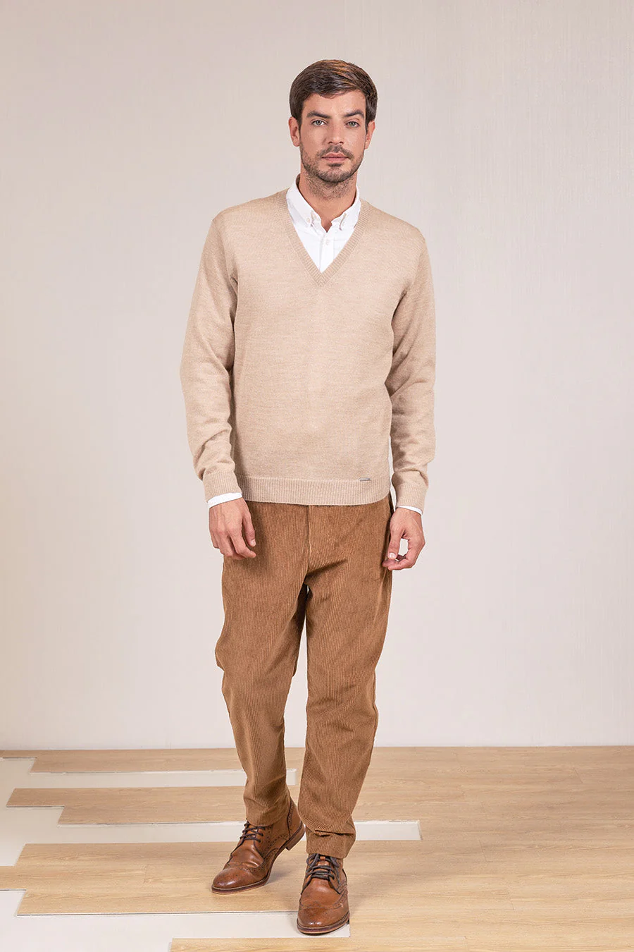 Alan Sweater Baby Alpaca Color Cornetto - Image 3